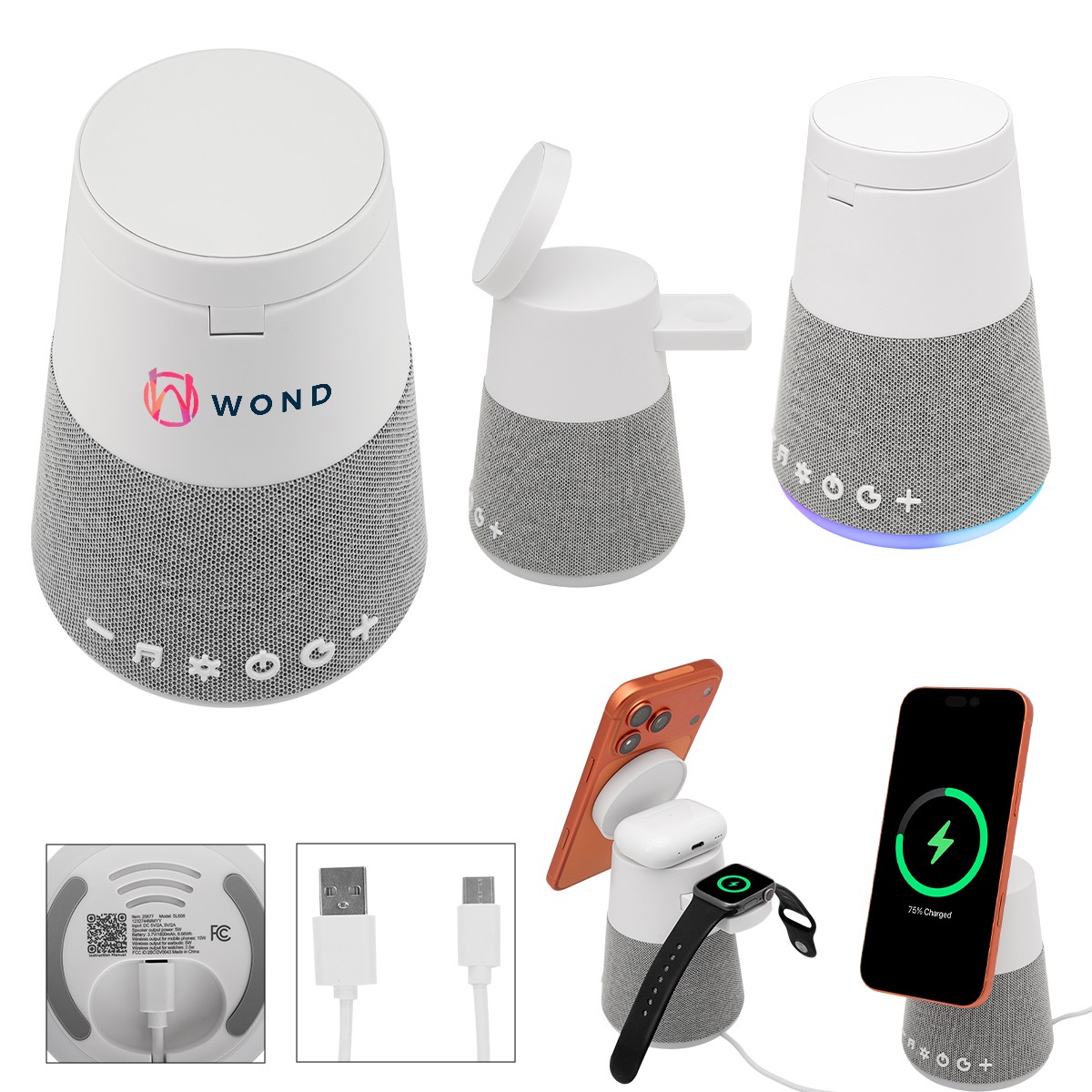 Picture of Astro Light Up Speaker Multi-charging Sound Machine