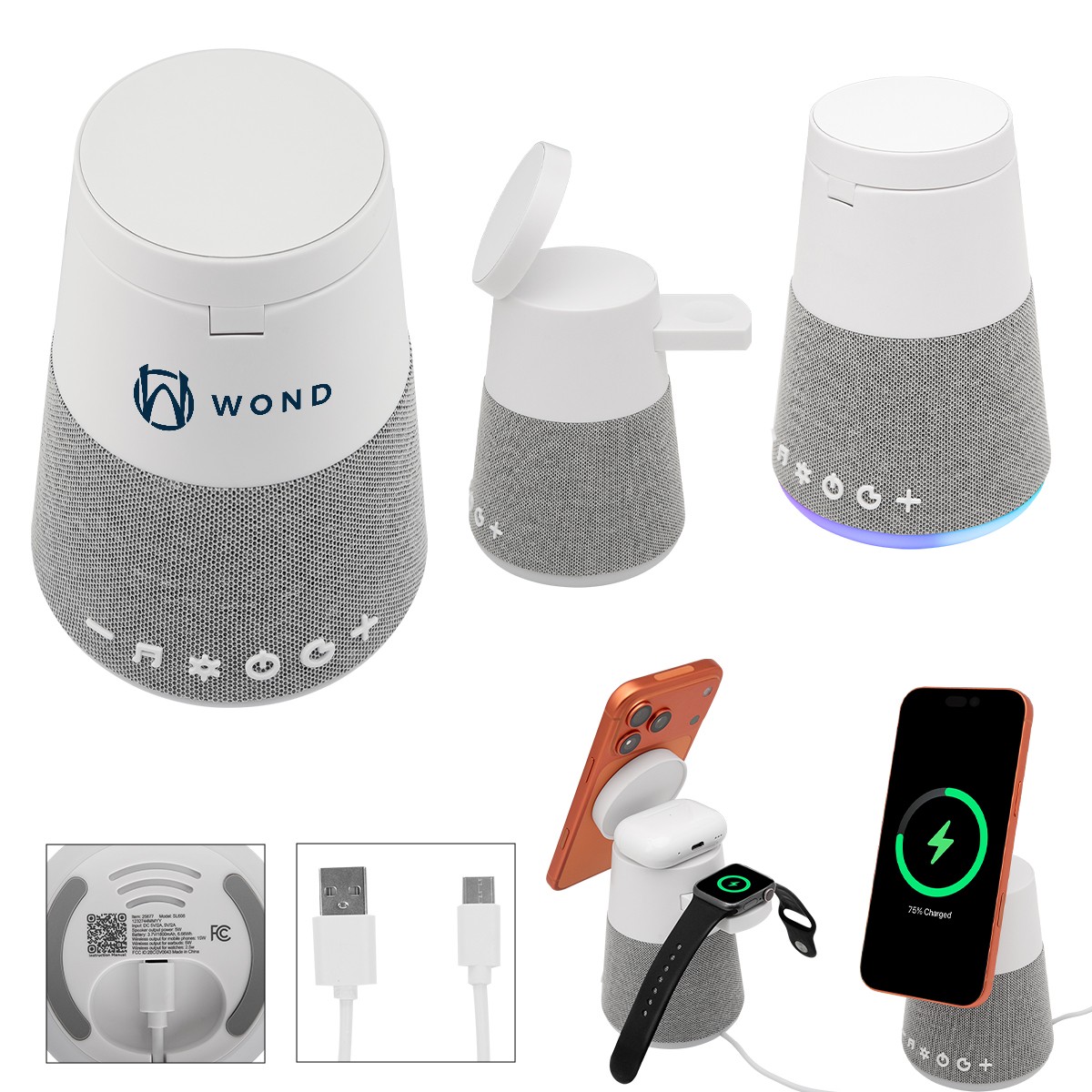 Picture of Astro Light Up Speaker Multi-charging Sound Machine