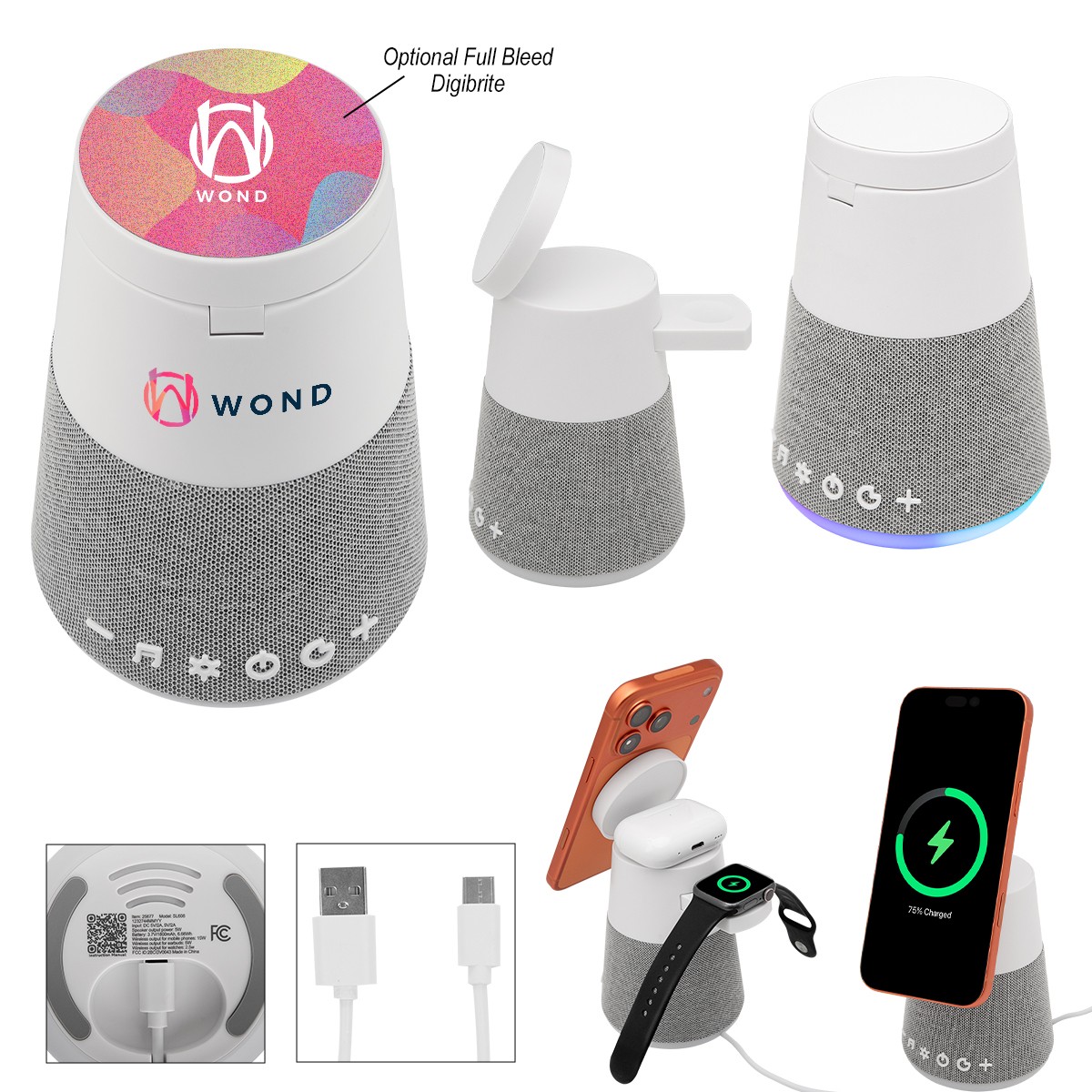 Picture of Astro Light Up Speaker Multi-charging Sound Machine