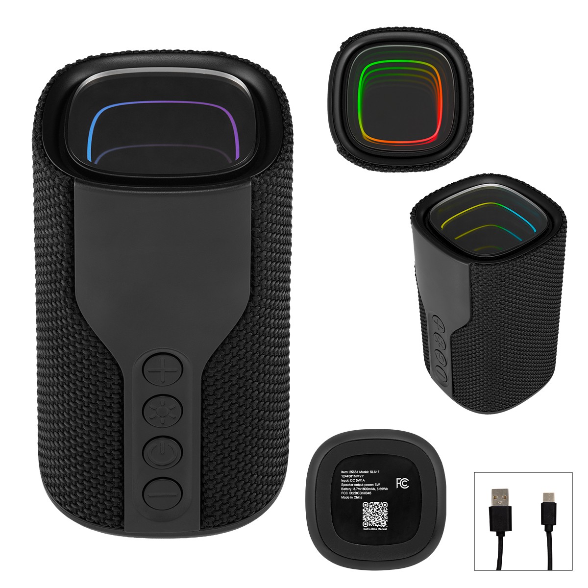 Picture of Abyss Rabs Light-up Mirror Speaker