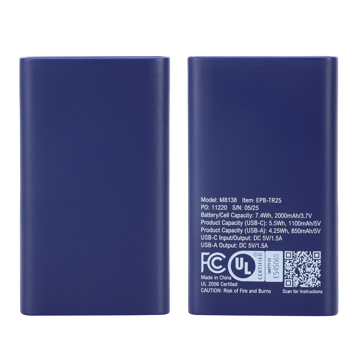 Picture of Triumph 2000mAh UL-Listed Power Bank