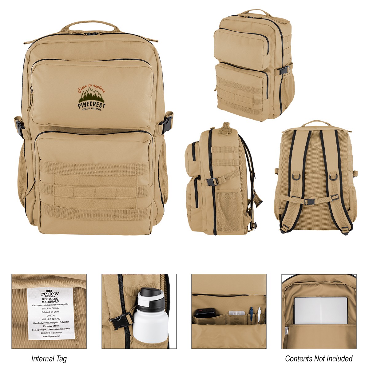 Picture of Kenny Rpet Tactical Laptop Backpack