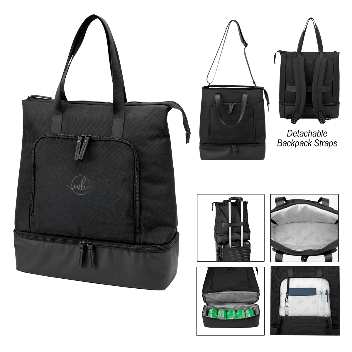 Picture of Cutter & Buck® Active Collection Backpack/cooler Tote Bag