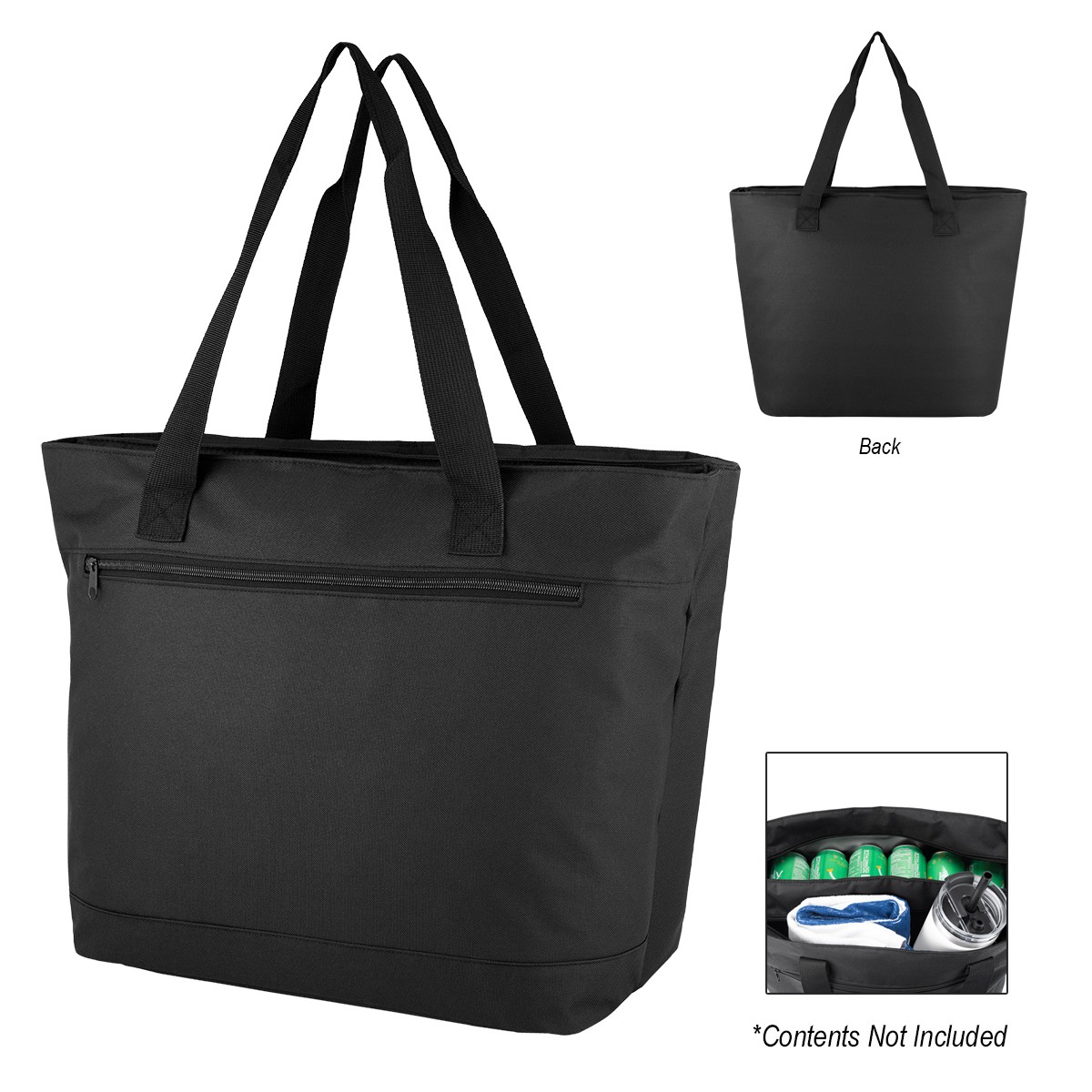 Picture of Chill Commuter Rpet 34 Can Split Cooler Tote Bag