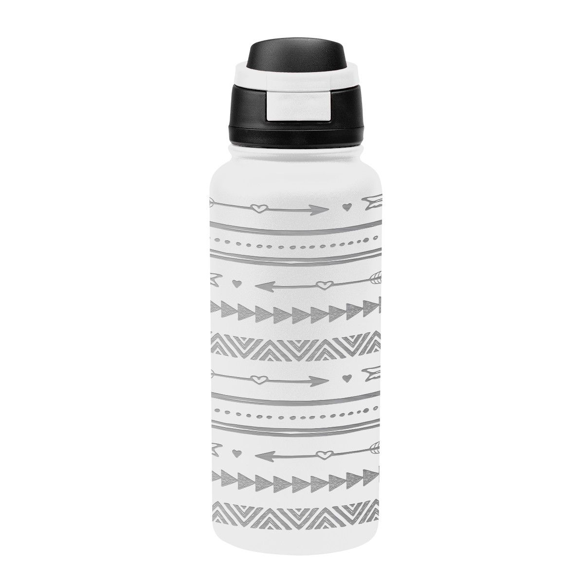 Picture of 32 Oz. Full Laser Pop Sip Recycled Stainless Steel Bottle