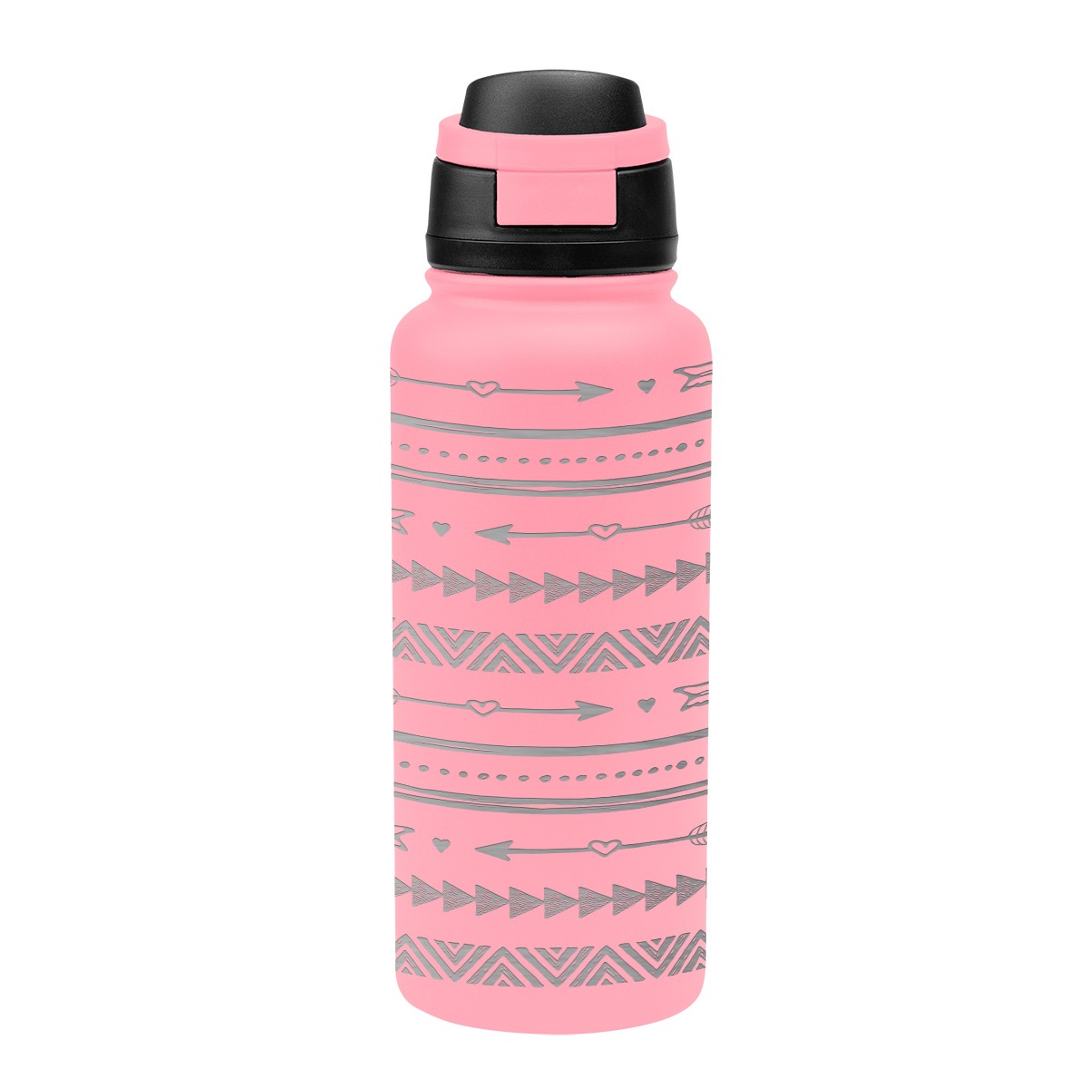 Picture of 32 Oz. Full Laser Pop Sip Recycled Stainless Steel Bottle