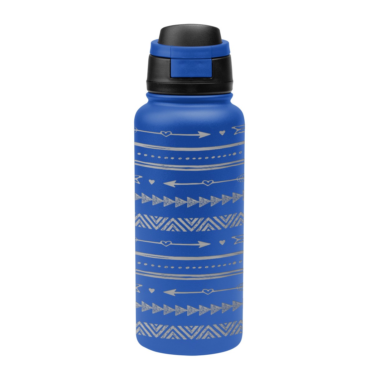 Picture of 32 Oz. Full Laser Pop Sip Recycled Stainless Steel Bottle