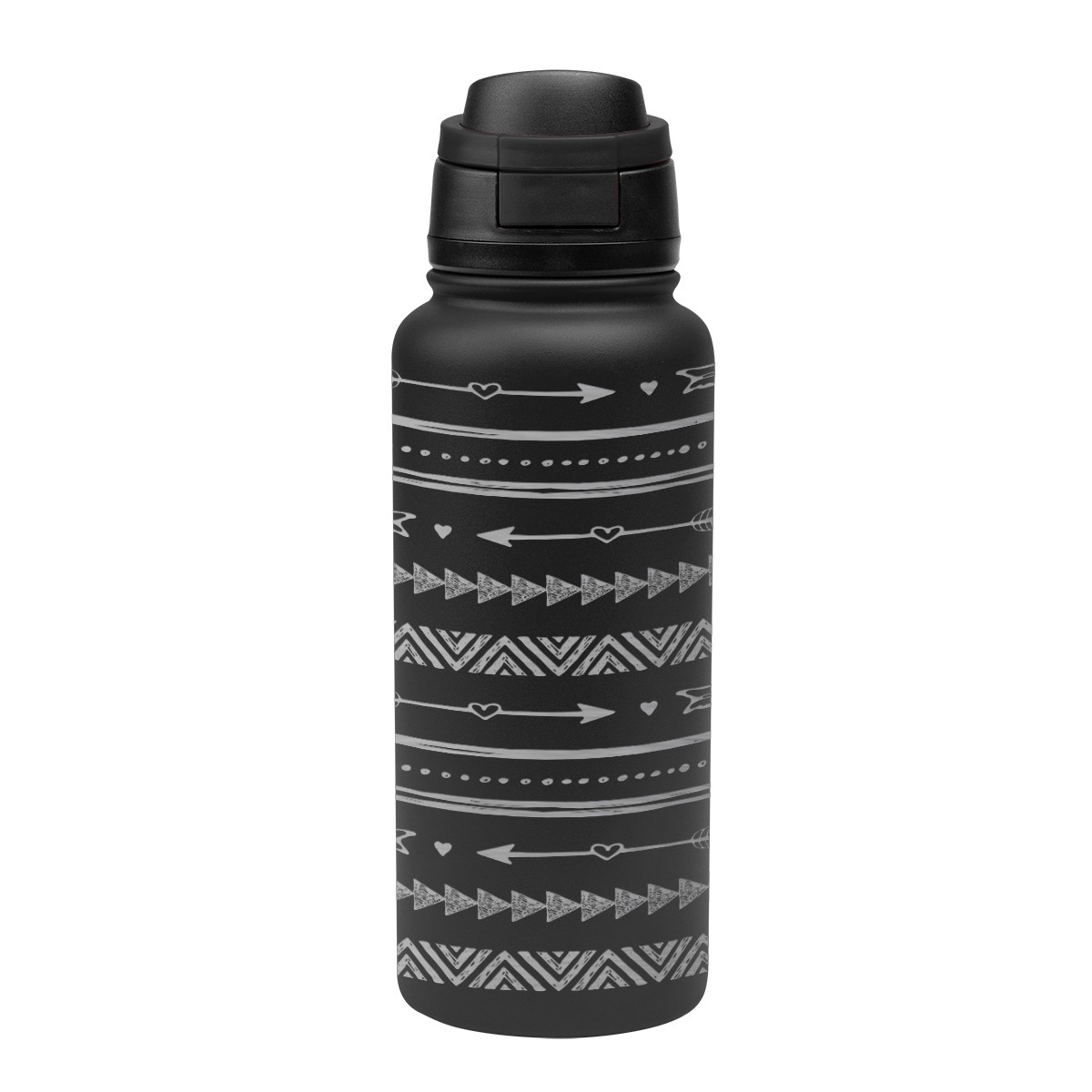 Picture of 32 Oz. Full Laser Pop Sip Recycled Stainless Steel Bottle