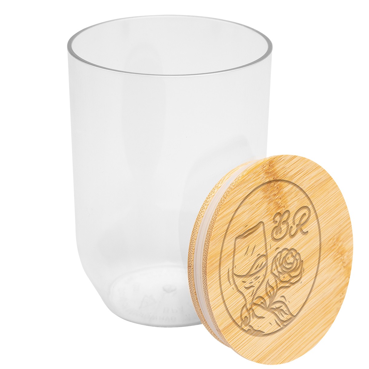 Picture of 12 Oz. Montrose Rpet Wine Tumbler With Bamboo Lid