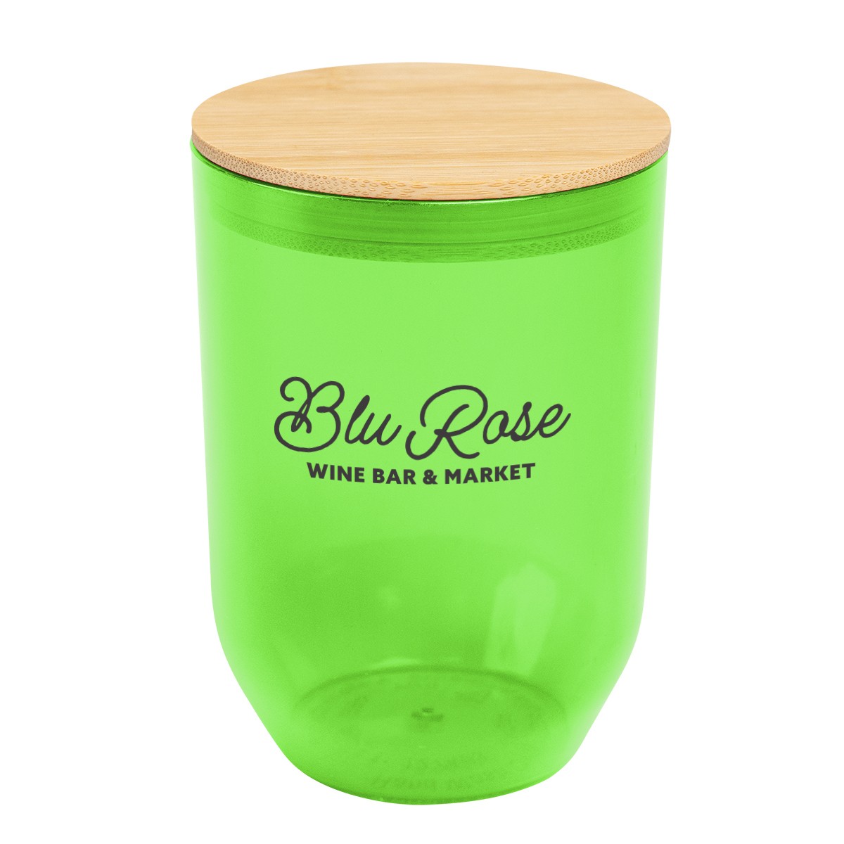 Picture of 12 Oz. Montrose Rpet Wine Tumbler With Bamboo Lid