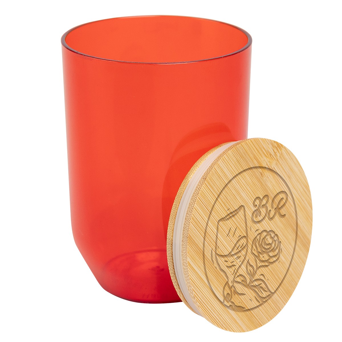 Picture of 12 Oz. Montrose Rpet Wine Tumbler With Bamboo Lid