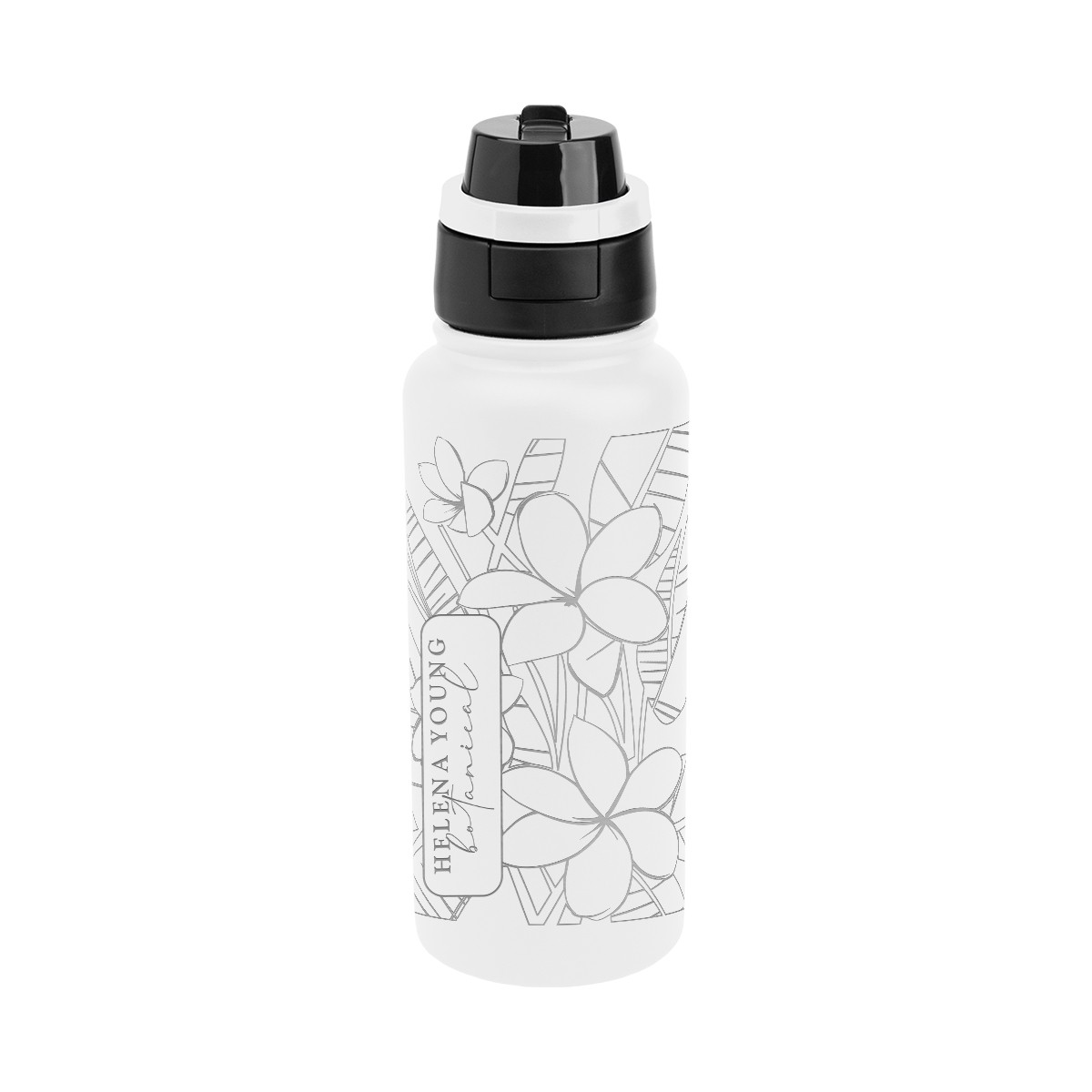 Picture of 32 Oz. Full Laser Pop Sip & Chug Recycled Stainless Steel Bottle