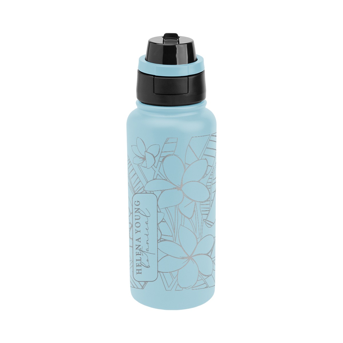 Picture of 32 Oz. Full Laser Pop Sip & Chug Recycled Stainless Steel Bottle