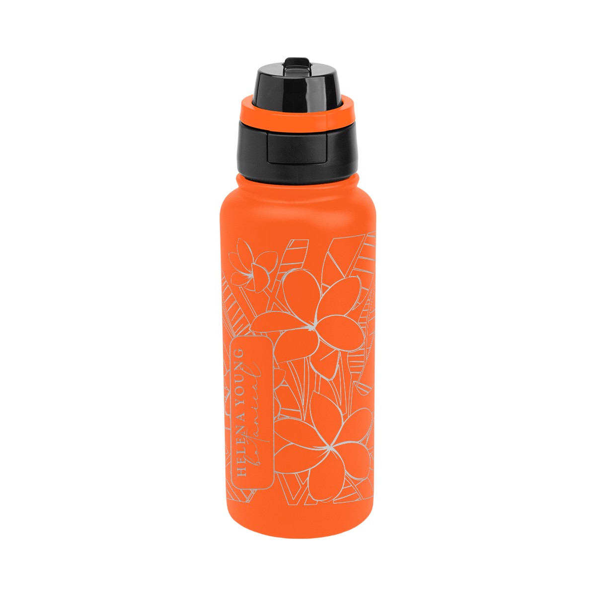 Picture of 32 Oz. Full Laser Pop Sip & Chug Recycled Stainless Steel Bottle