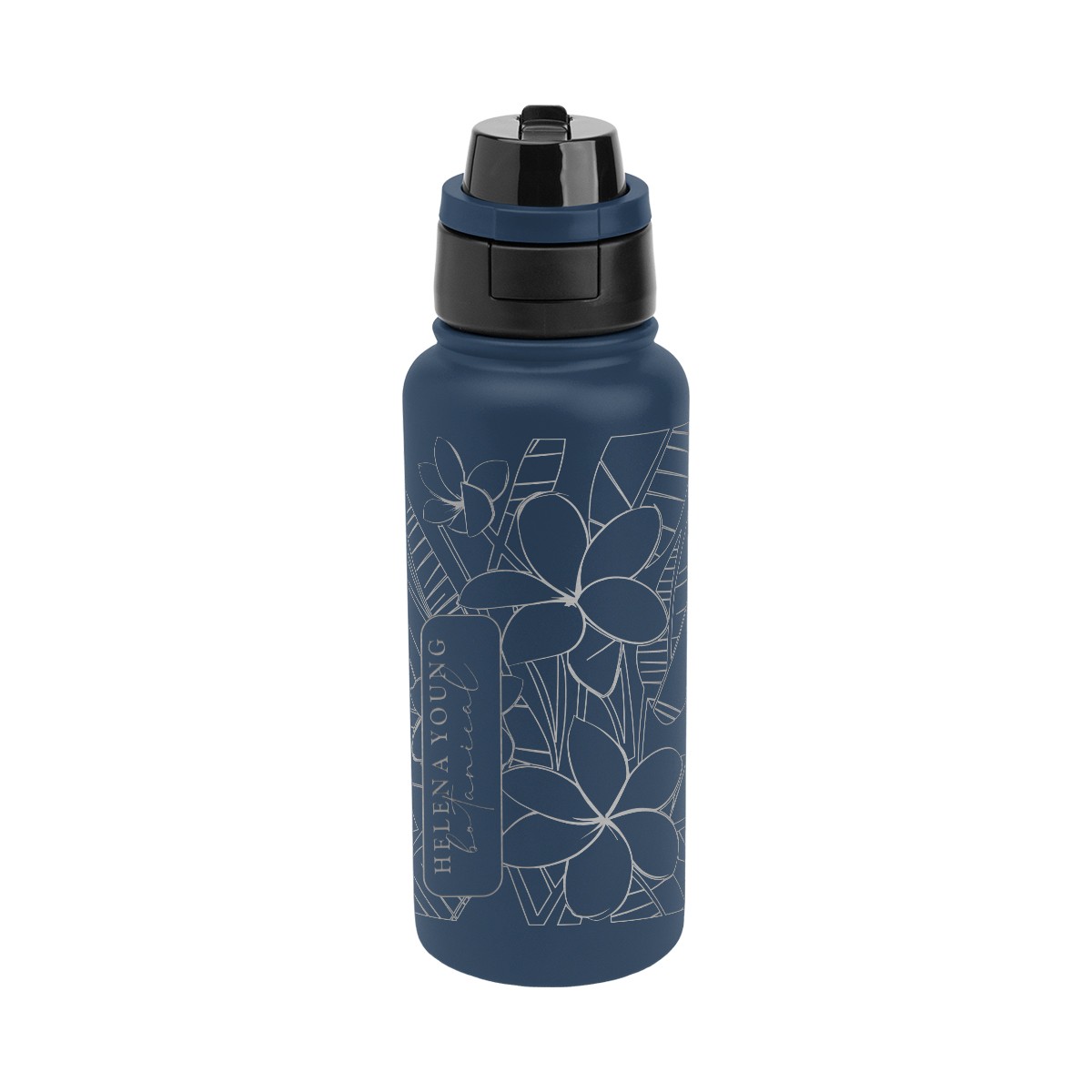 Picture of 32 Oz. Full Laser Pop Sip & Chug Recycled Stainless Steel Bottle