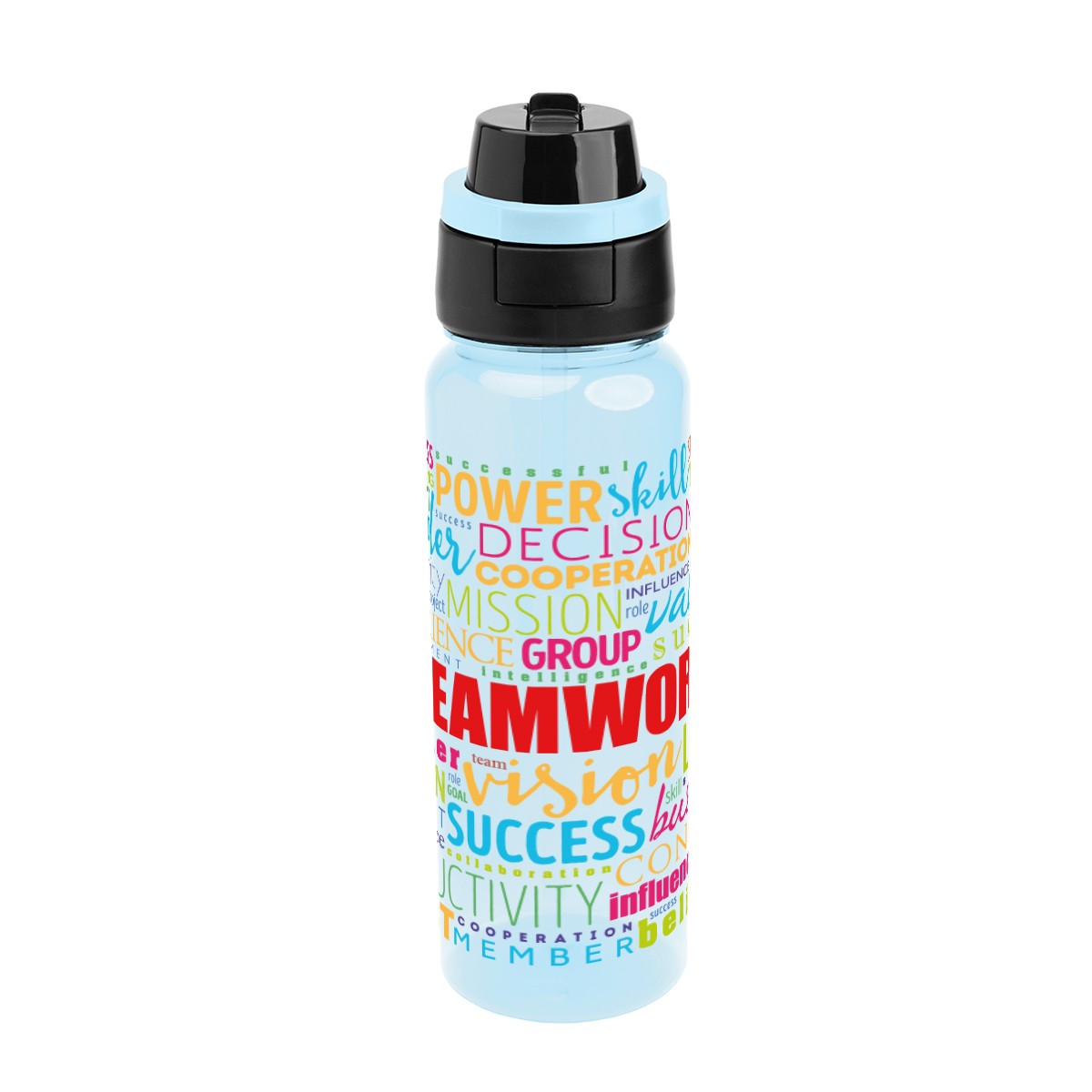 Picture of 32 Oz. Full Color Pop Sip & Chug Rpet Bottle