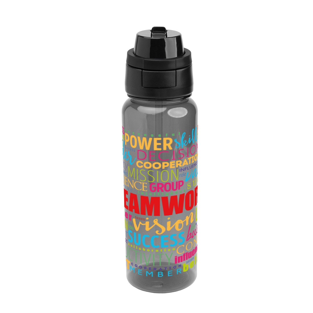 Picture of 32 Oz. Full Color Pop Sip & Chug Rpet Bottle