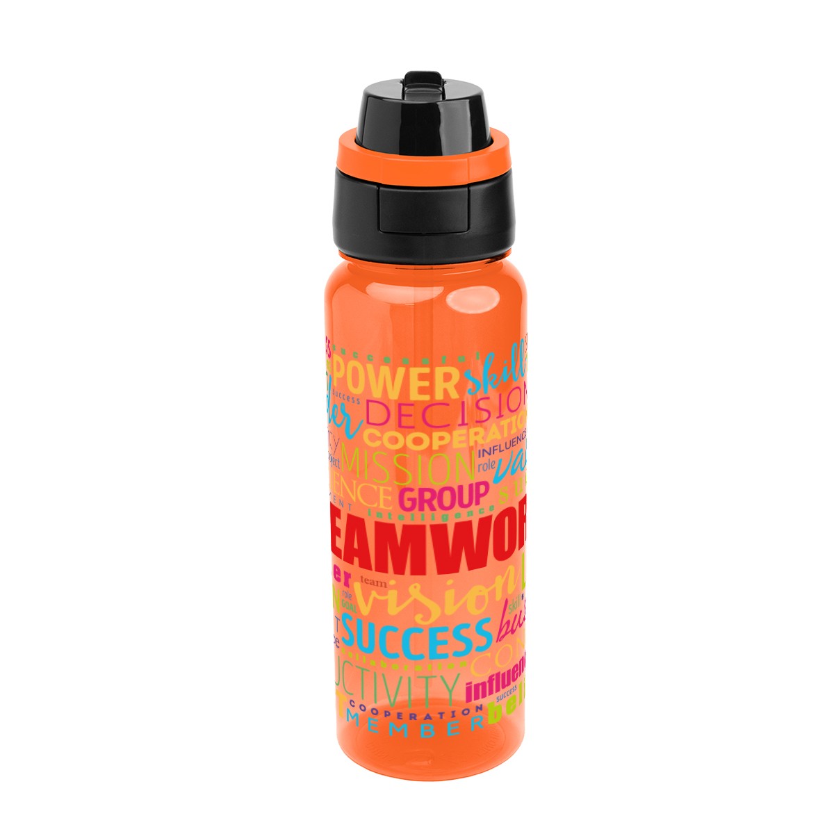 Picture of 32 Oz. Full Color Pop Sip & Chug Rpet Bottle