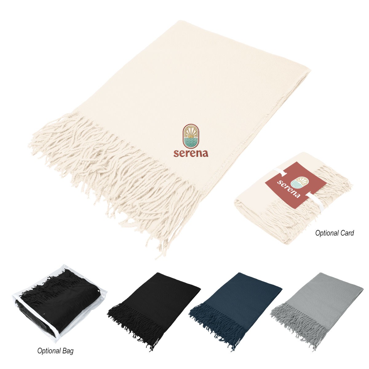 Picture of Tristan Tassel Recycled Blanket
