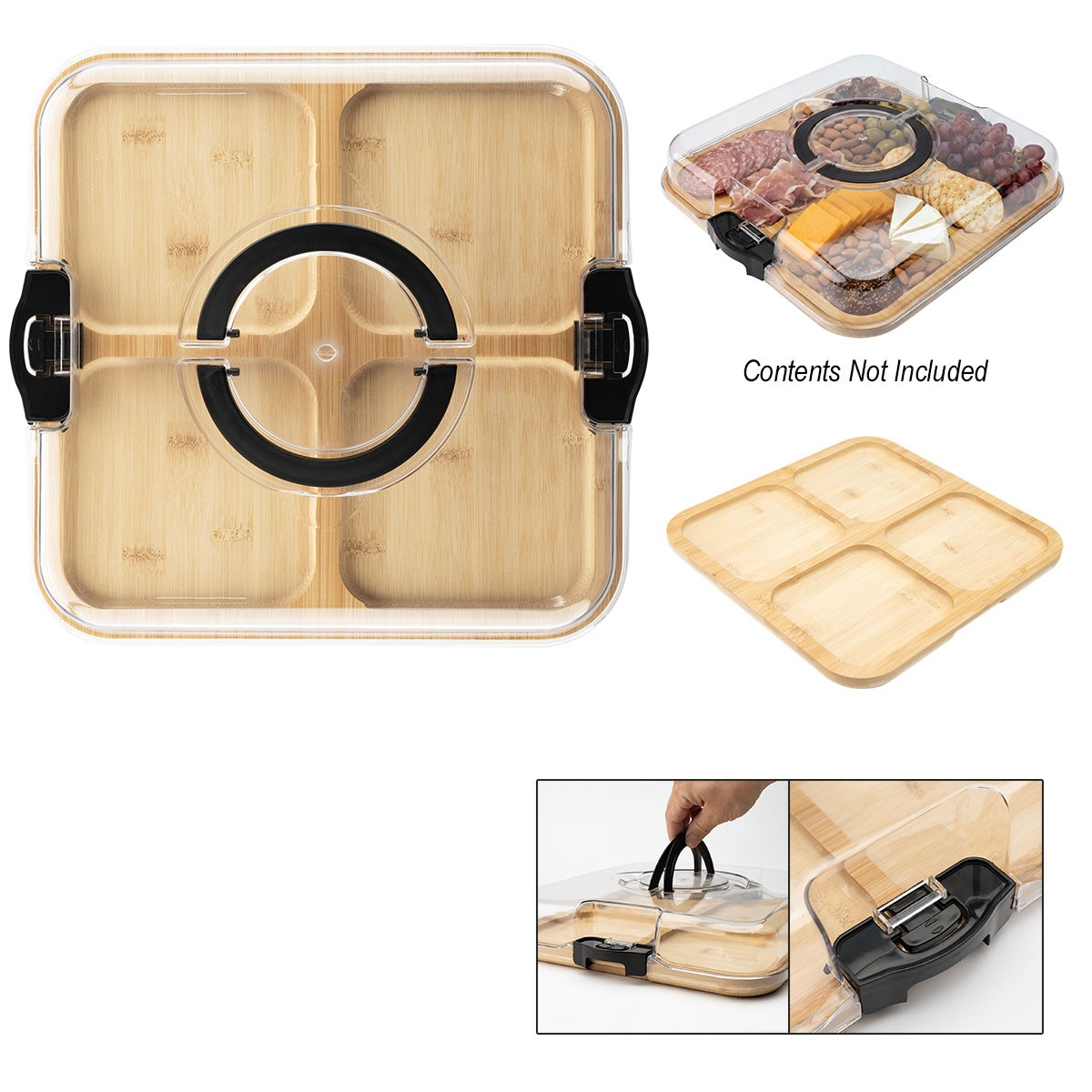 Picture of Portable Charcuterie Board With Lid