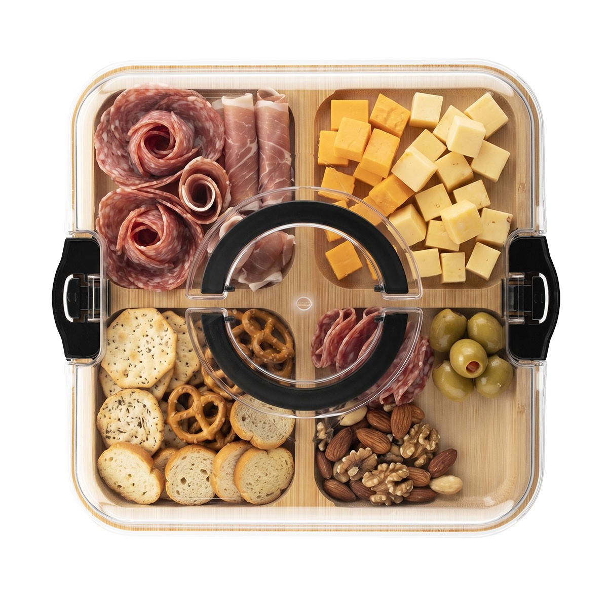 Picture of Portable Charcuterie Board With Lid
