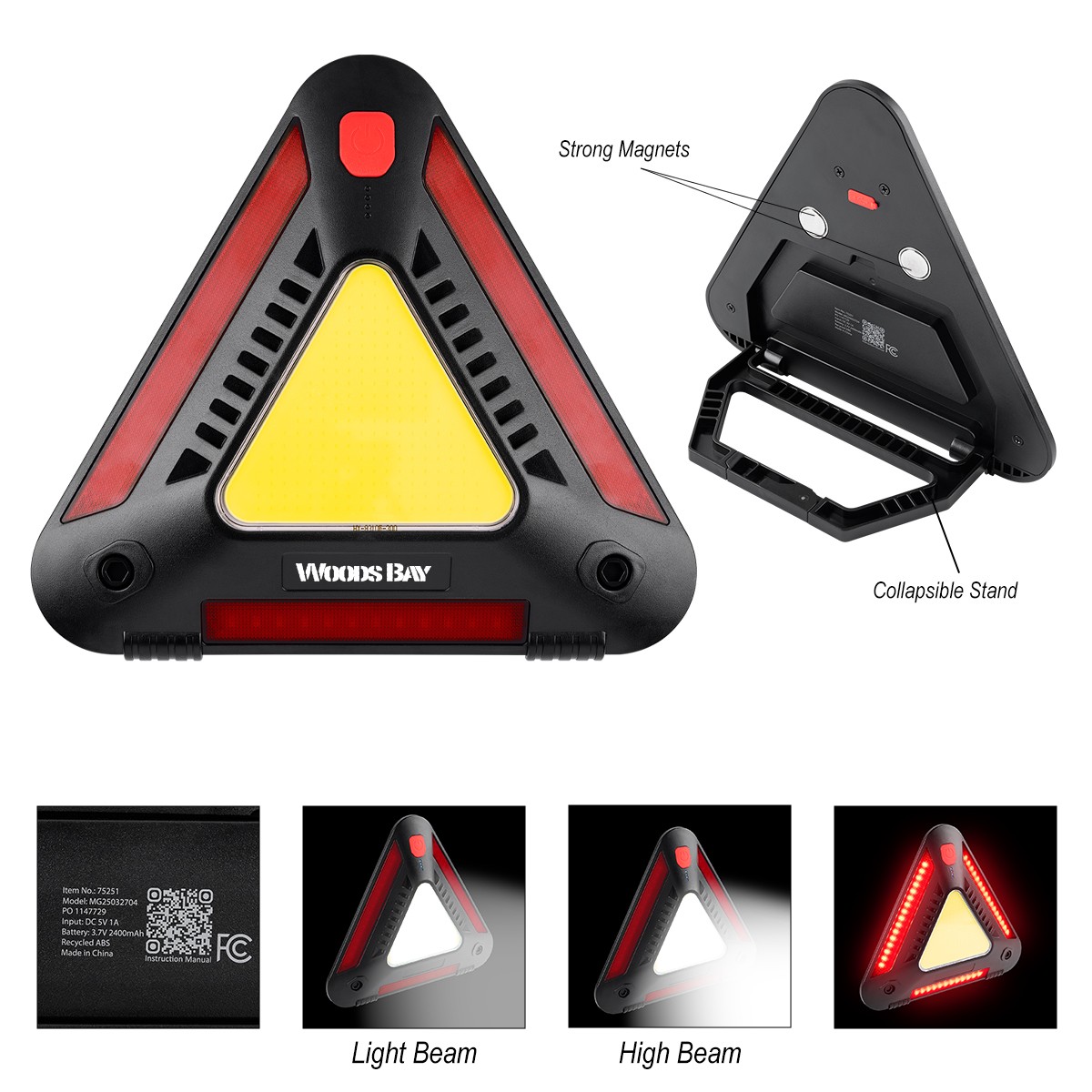 Picture of Rabs Auto Emergency Triangle Light