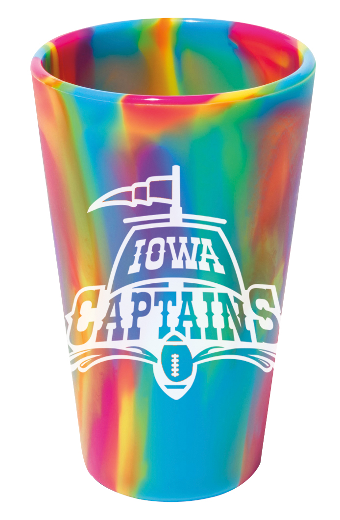 Picture of Silipint® Straight Up Pint Glass - 16 oz.