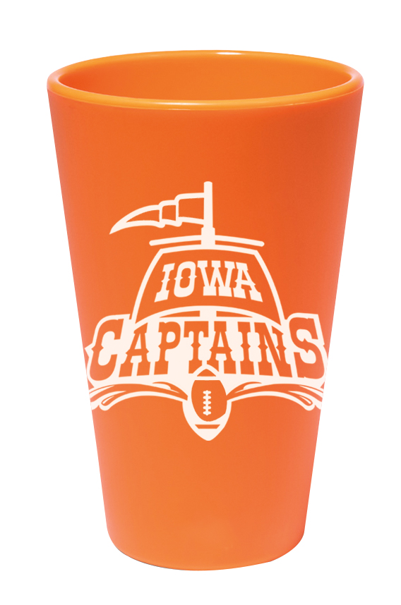 Picture of Silipint® Straight Up Pint Glass - 16 oz.