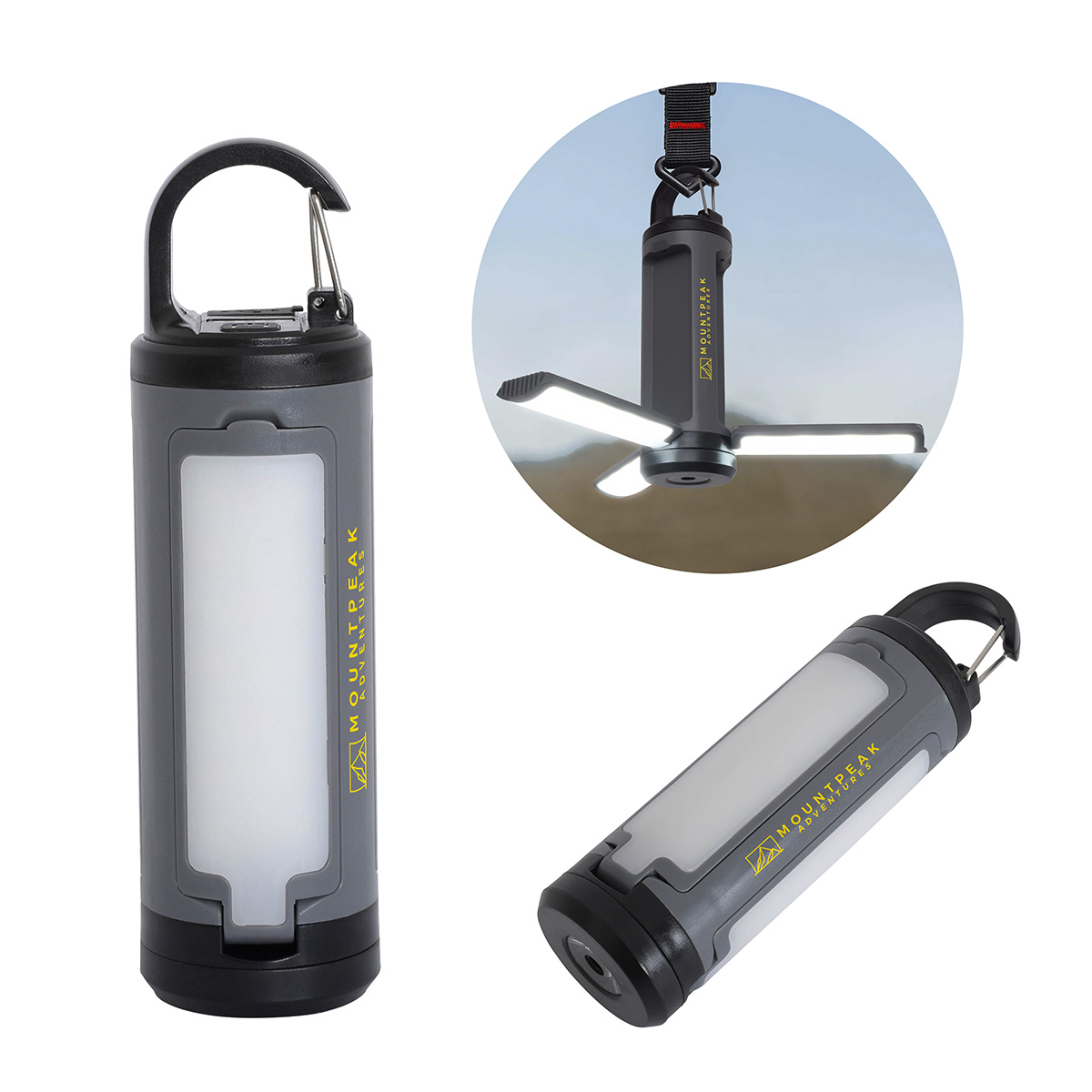 Picture of Best Buddy Tools® Rechargeable Carabiner Folding LED Light
