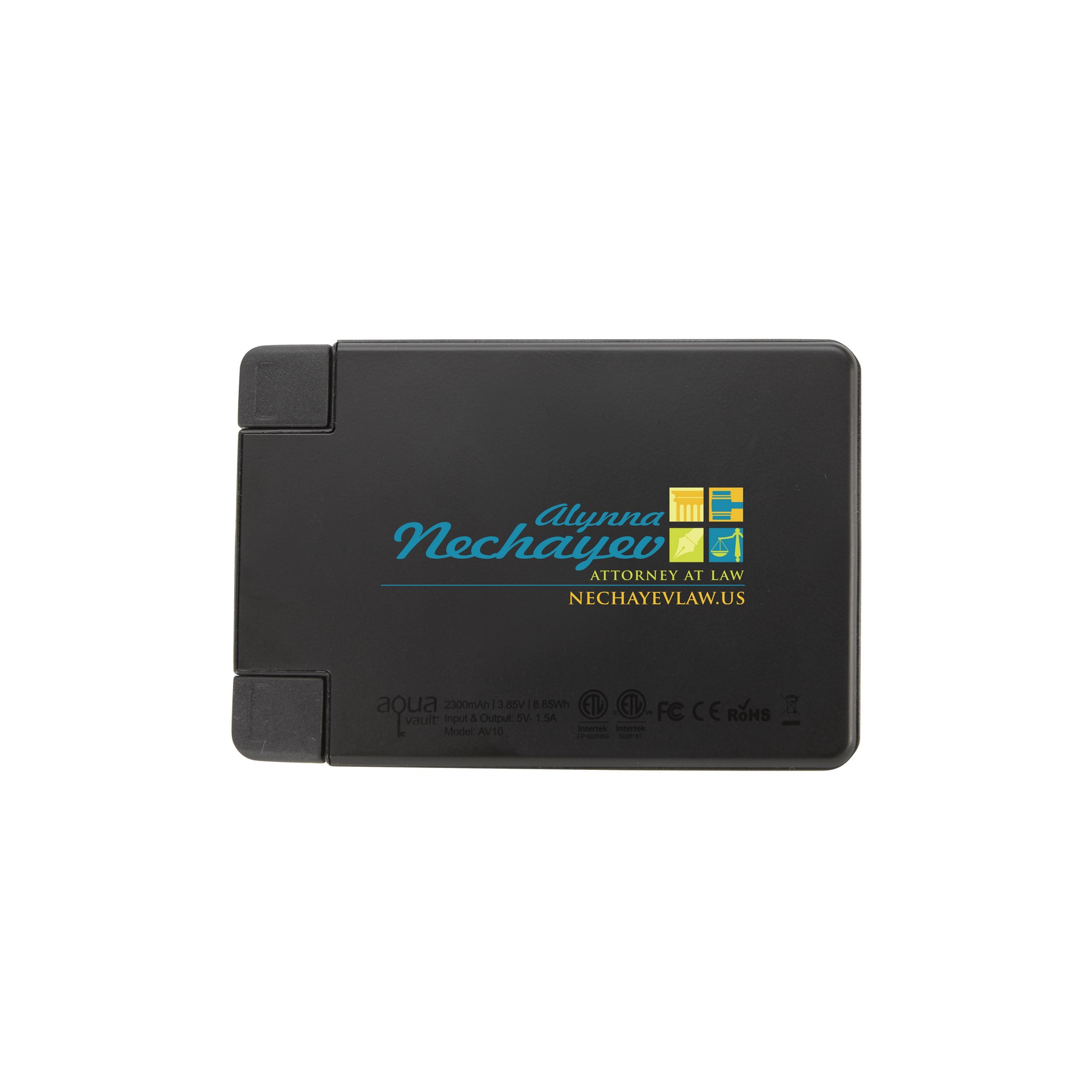 Picture of AquaVault® ChargeCard Power Bank 2,300 mAh