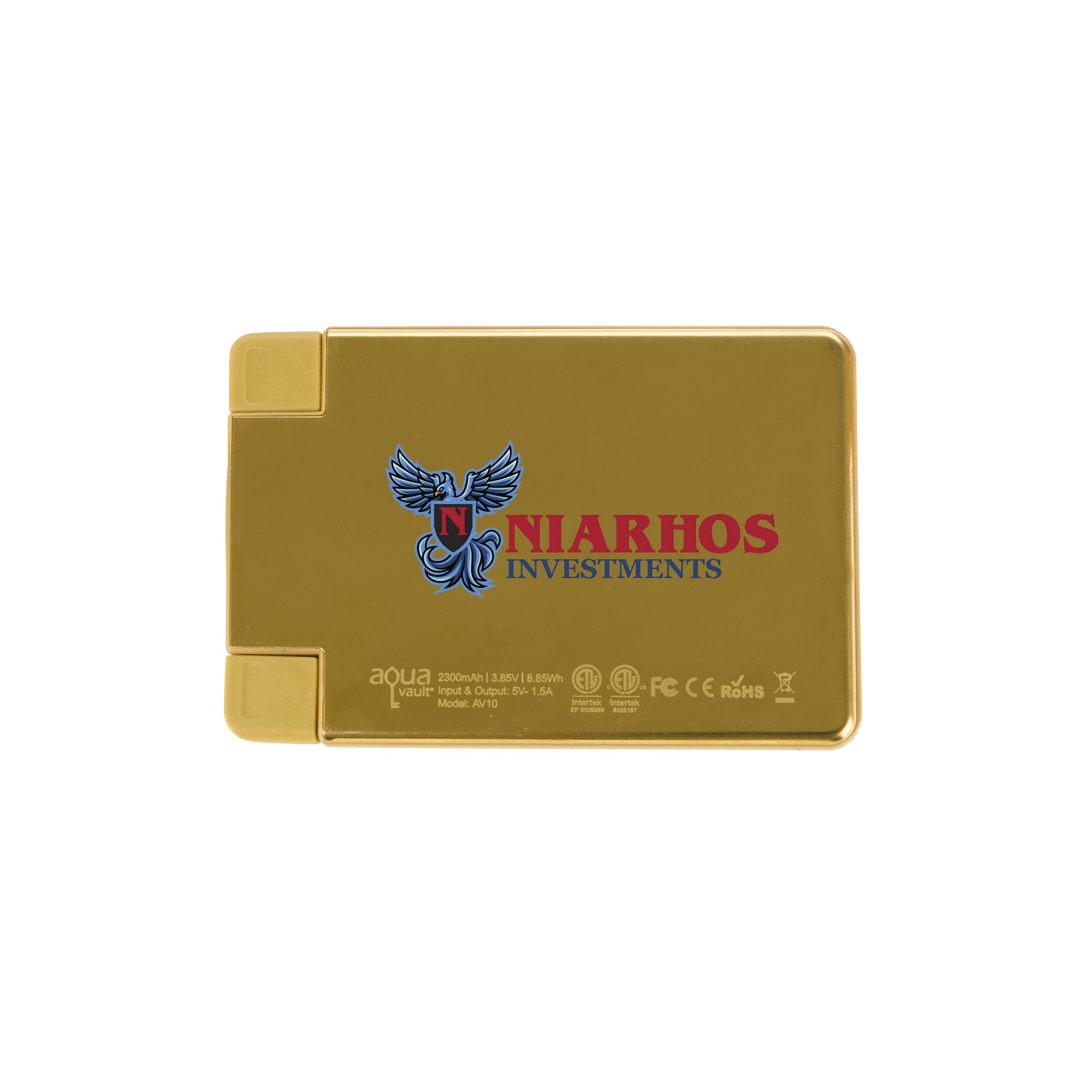 Picture of AquaVault® ChargeCard Power Bank 2,300 mAh