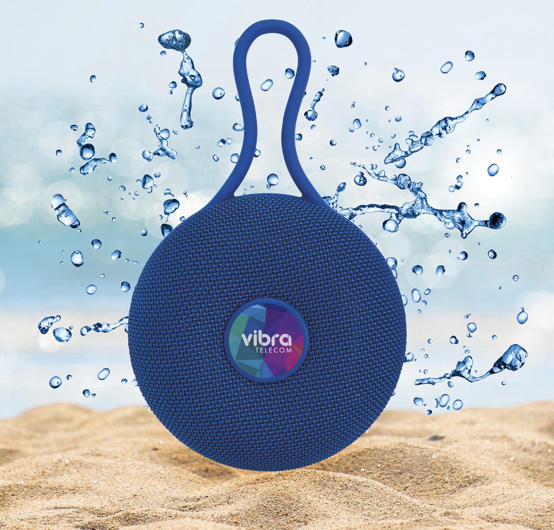 Picture of Koozie® Fabric Waterproof Bluetooth® Speaker