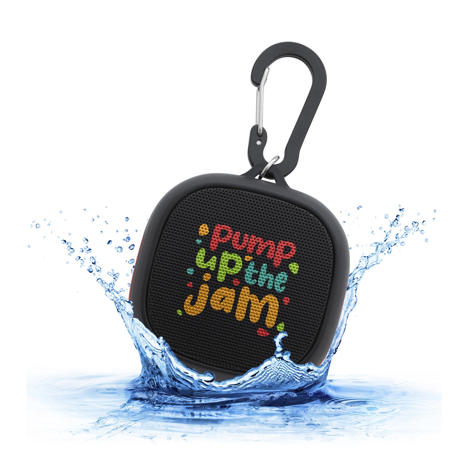 Picture of Water-Resistant Speaker with Carabiner