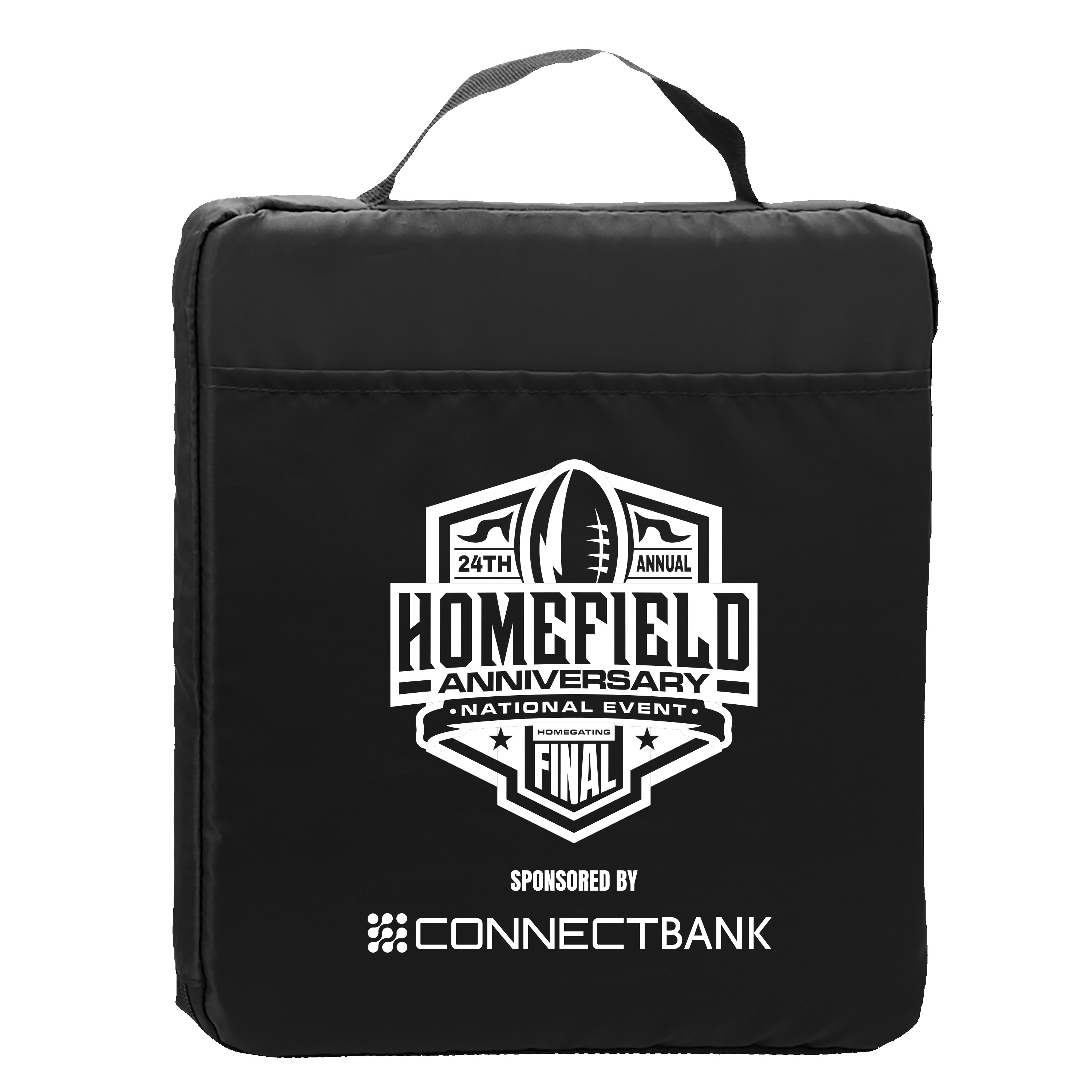 Picture of Garyline® 13.5" Fabric Stadium Cushion with Pocket