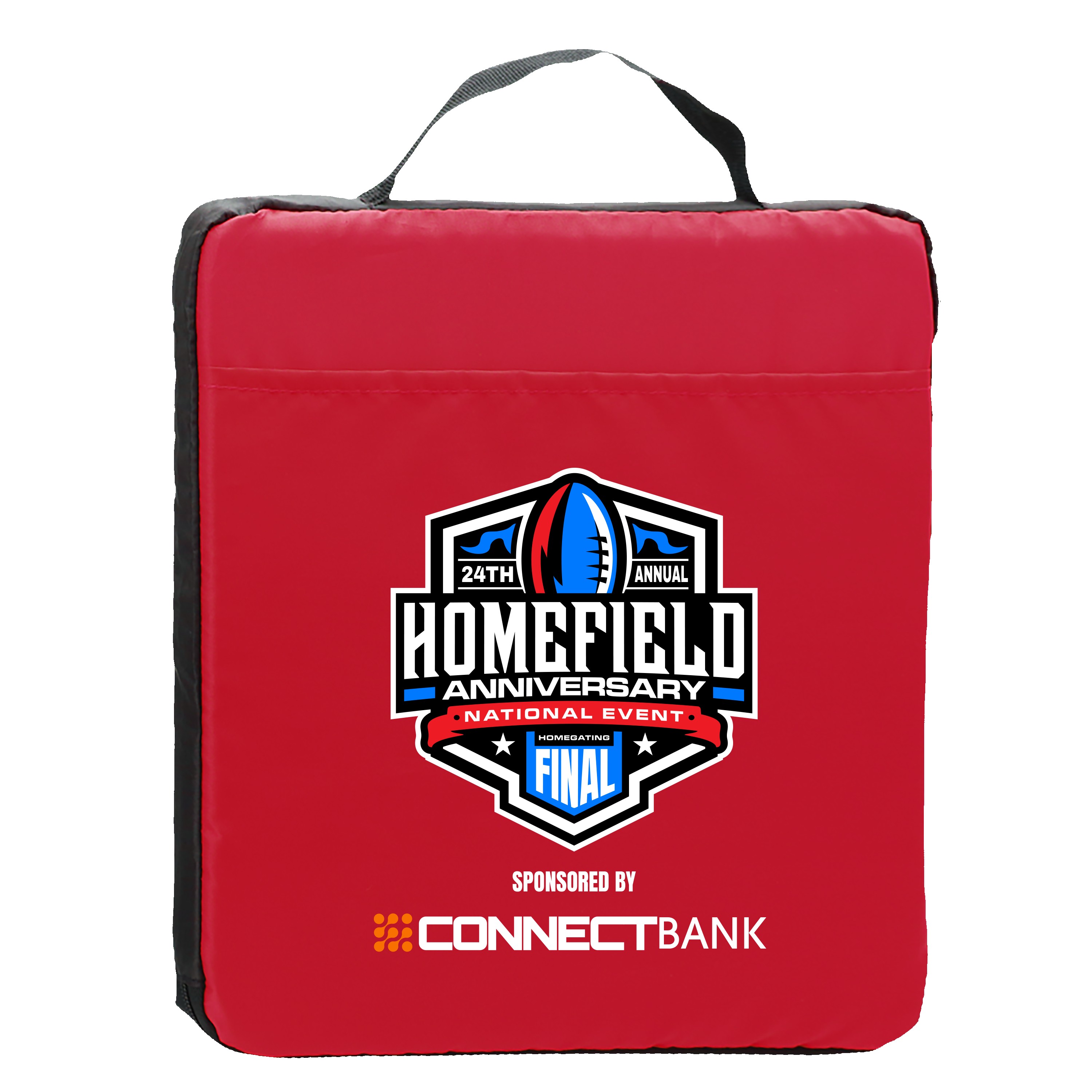 Picture of Garyline® 13.5" Fabric Stadium Cushion with Pocket