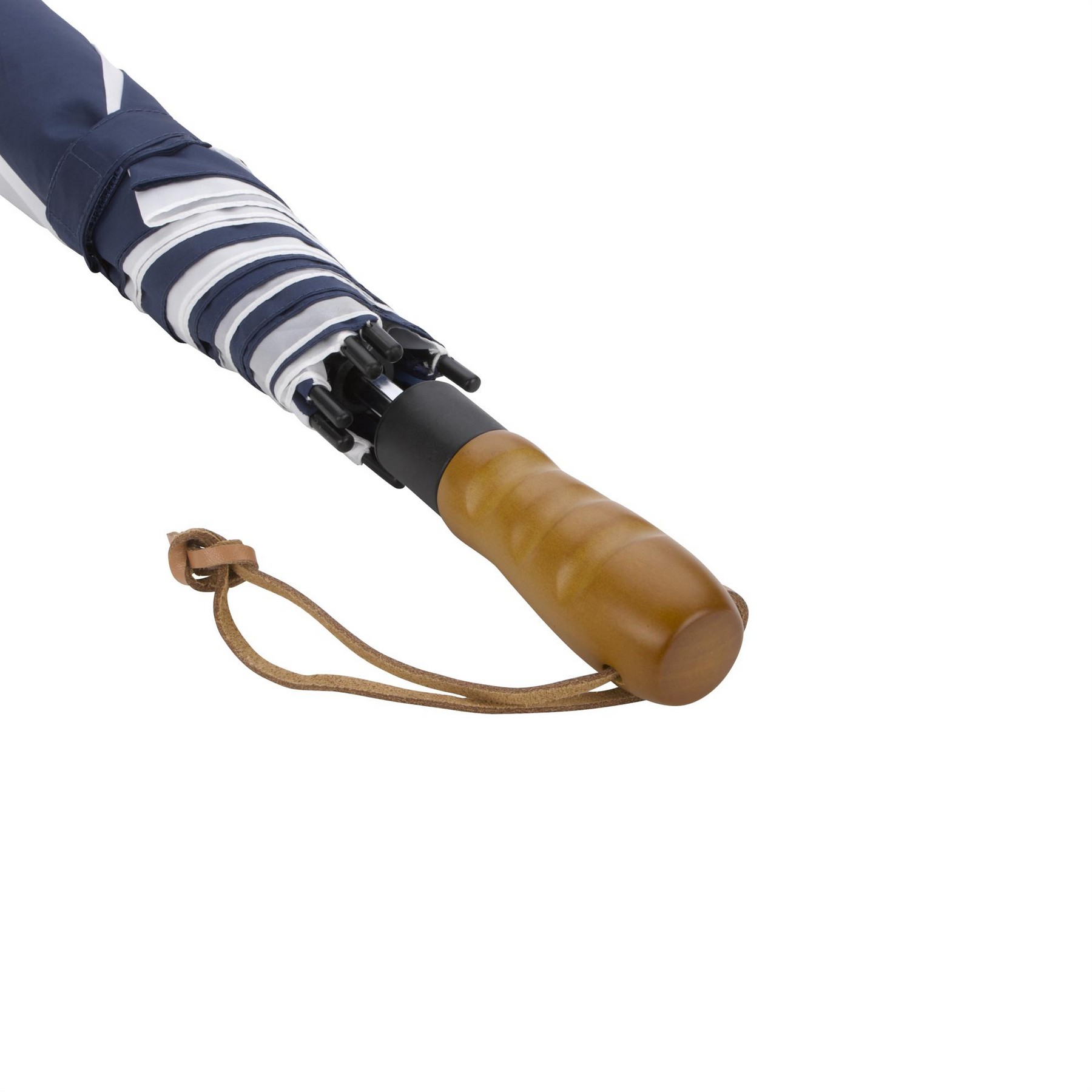 Picture of Shed Rain™ Windjammer® 58" Vented Wooden-Handled Auto-Open Jumbo Compact Umbrella