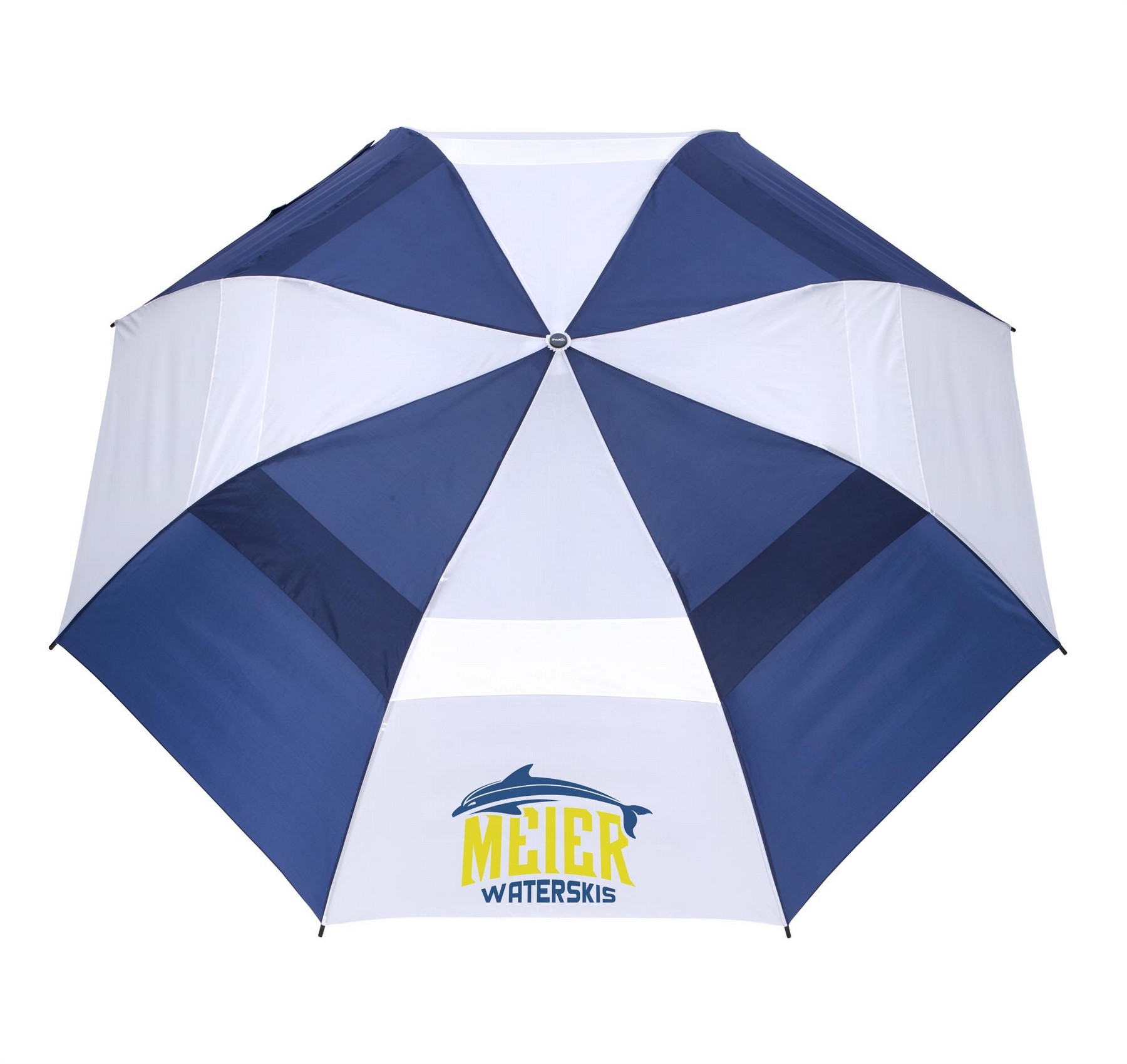 Picture of Shed Rain™ Windjammer® 58" Vented Wooden-Handled Auto-Open Jumbo Compact Umbrella