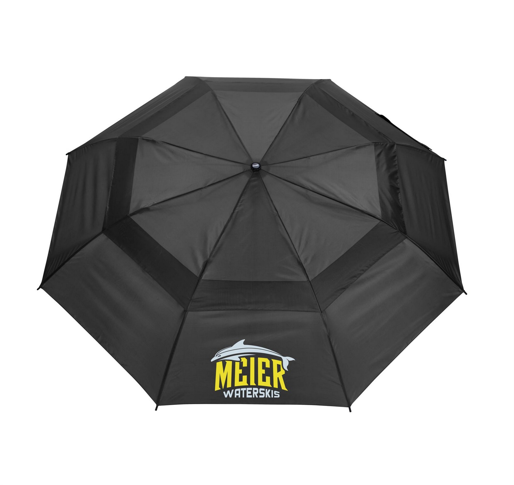 Picture of Shed Rain™ Windjammer® 58" Vented Wooden-Handled Auto-Open Jumbo Compact Umbrella