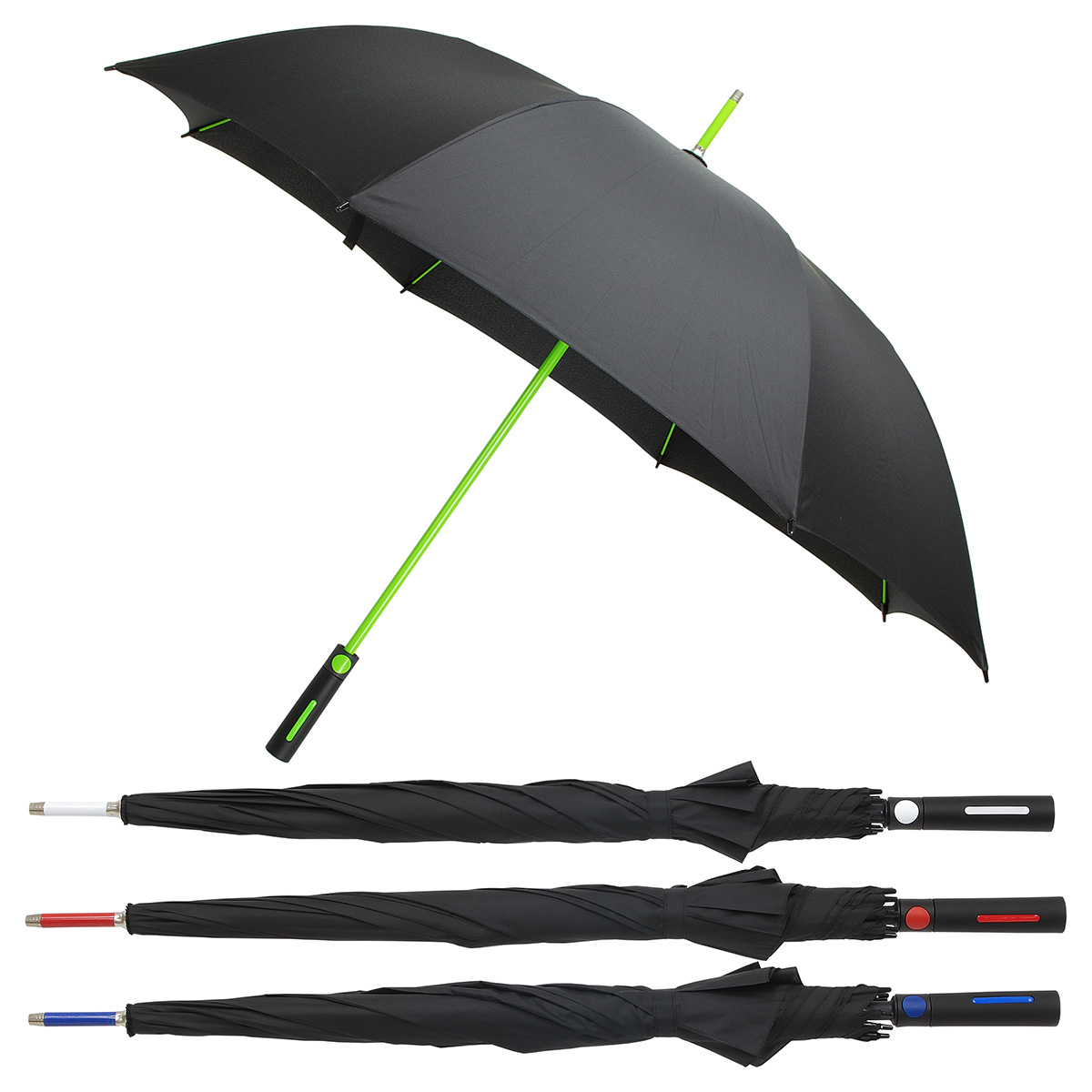 Picture of Parkside Auto-Open Umbrella with Contrasting Color Frame