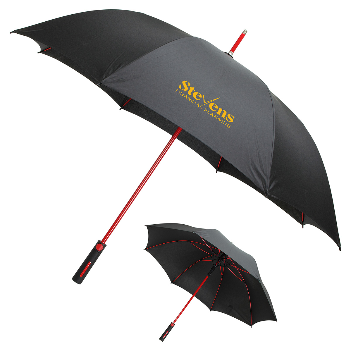 Picture of Parkside Auto-Open Umbrella with Contrasting Color Frame
