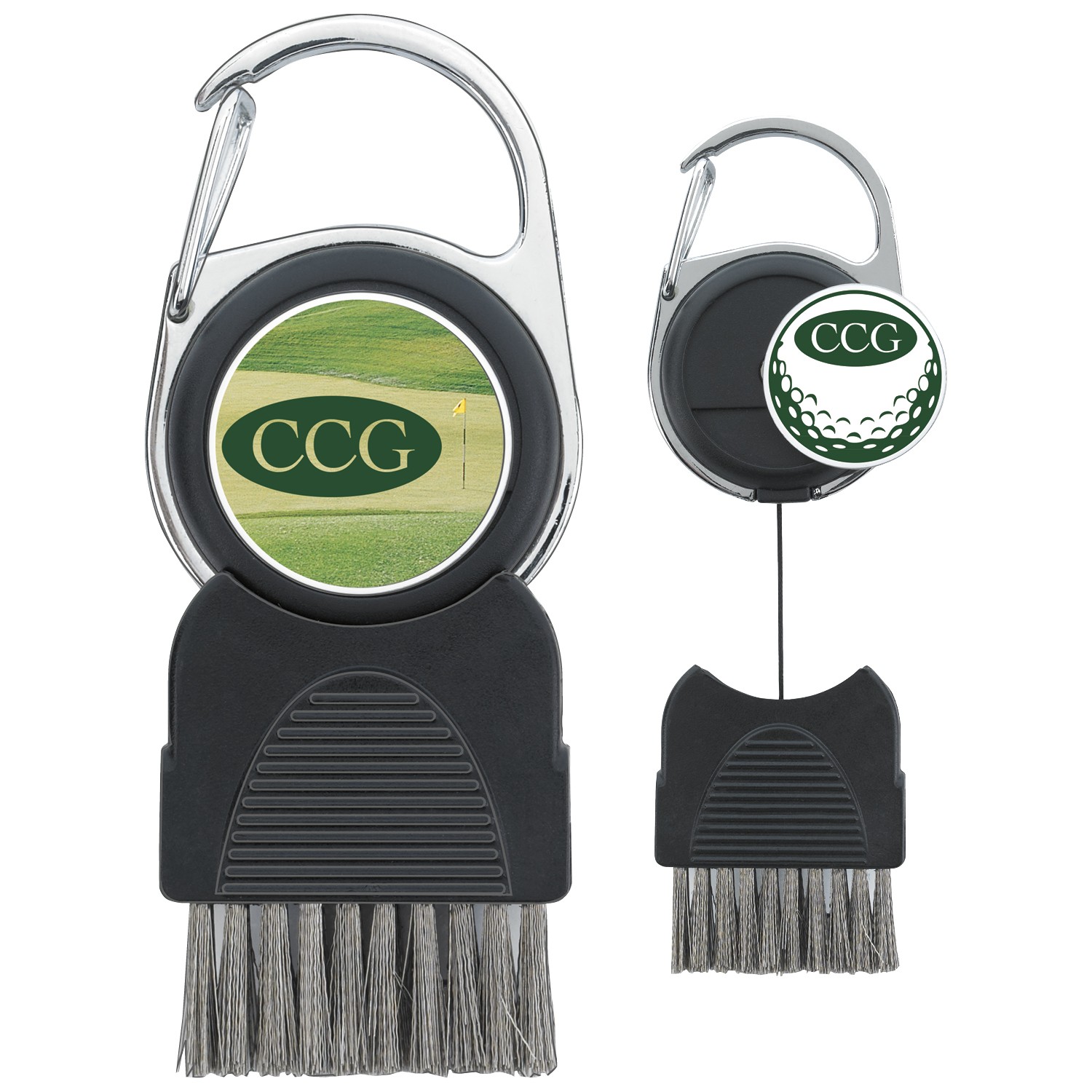 Picture of Good Value™ Golf Club Brush with Ball Marker