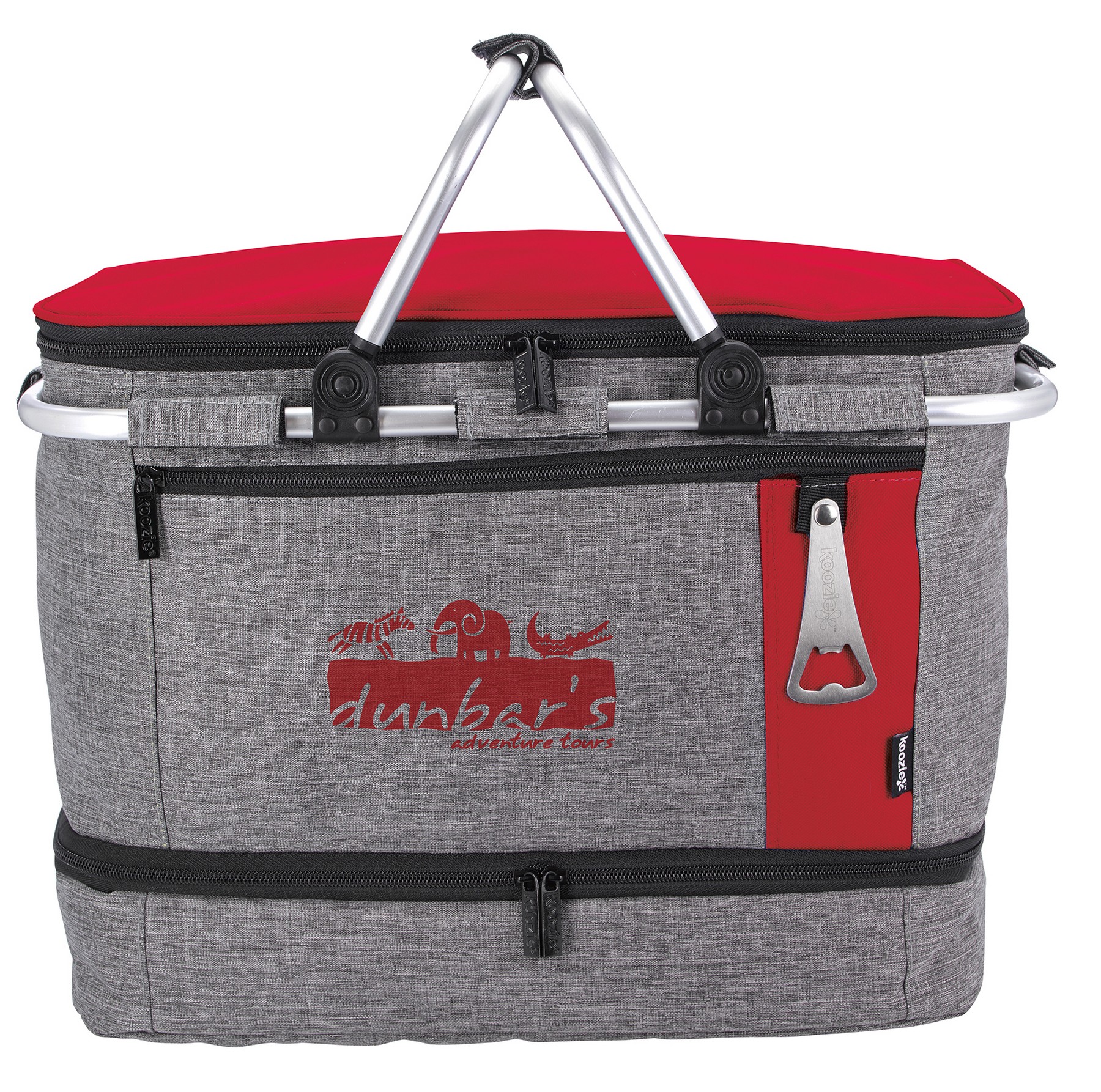 Picture of Koozie® Collapsible Jumbo Picnic Basket
