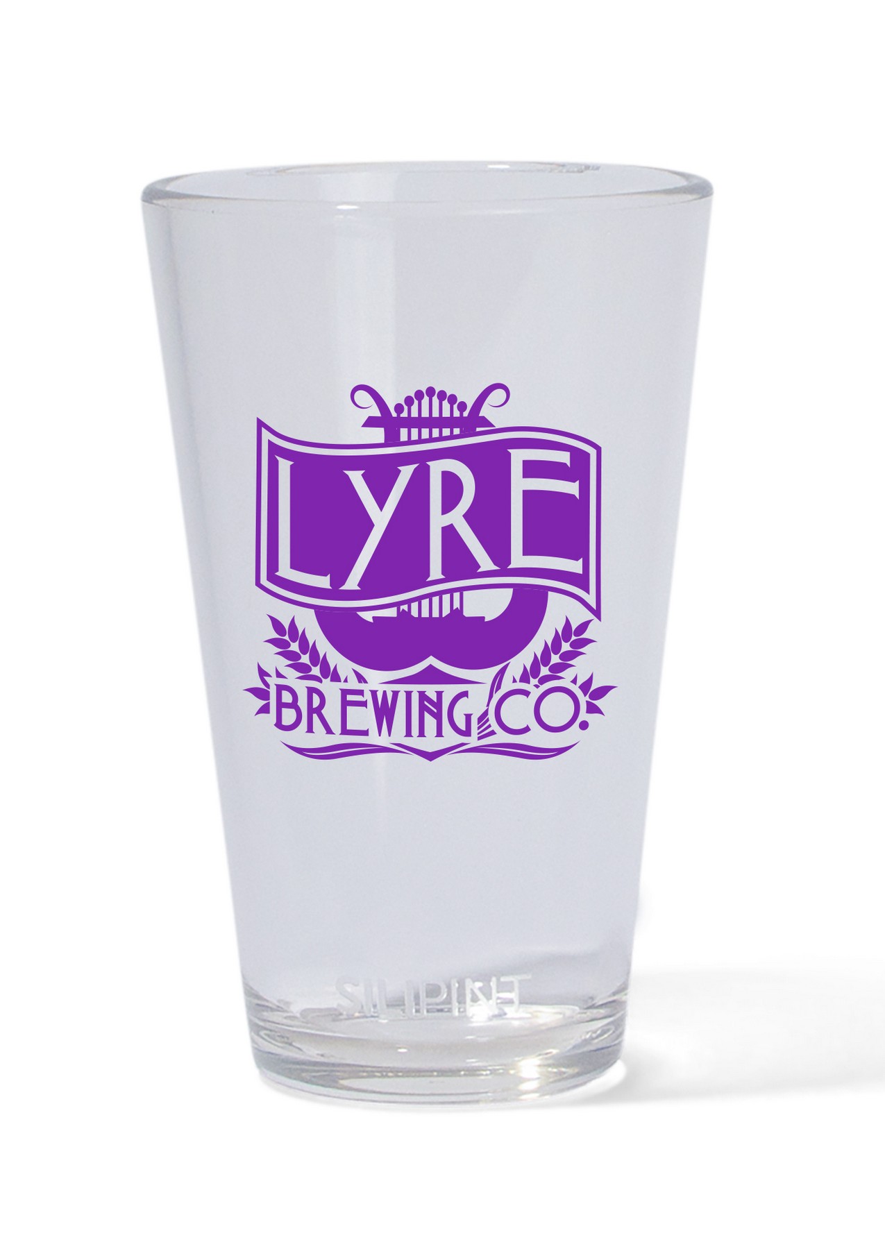 Picture of Silipint® Clear Pint Glass - 16 oz.