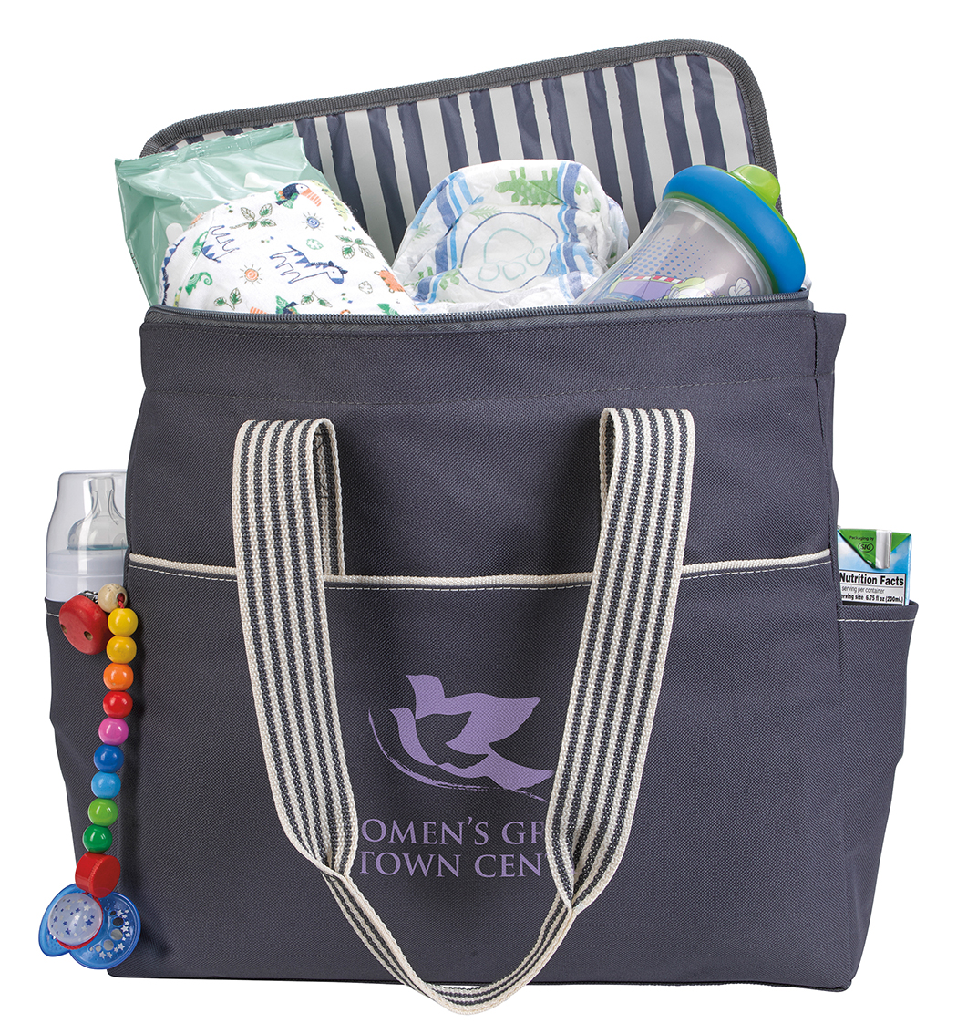 Picture of Atchison® Stripe Diaper Tote-Pack