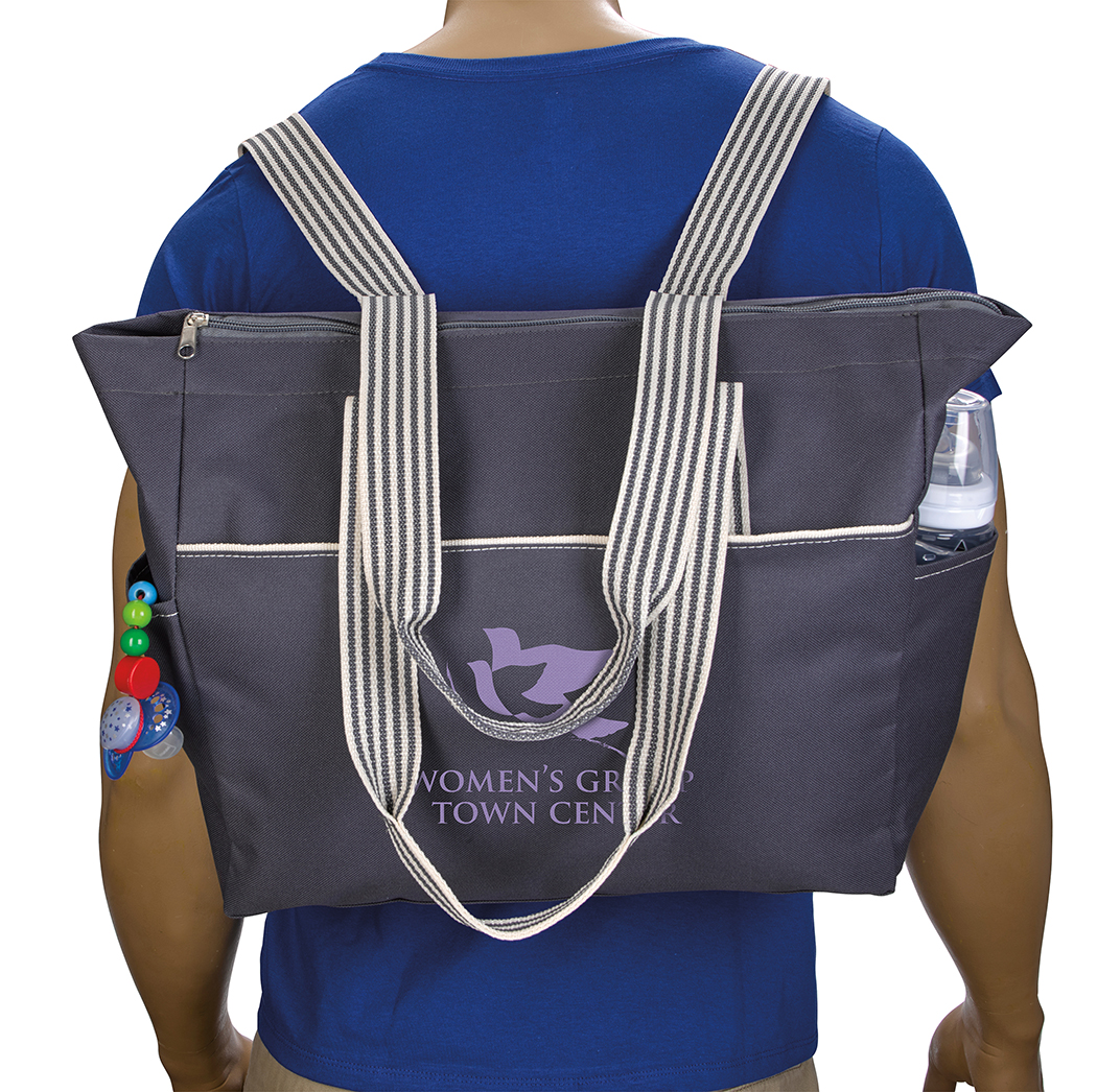 Picture of Atchison® Stripe Diaper Tote-Pack