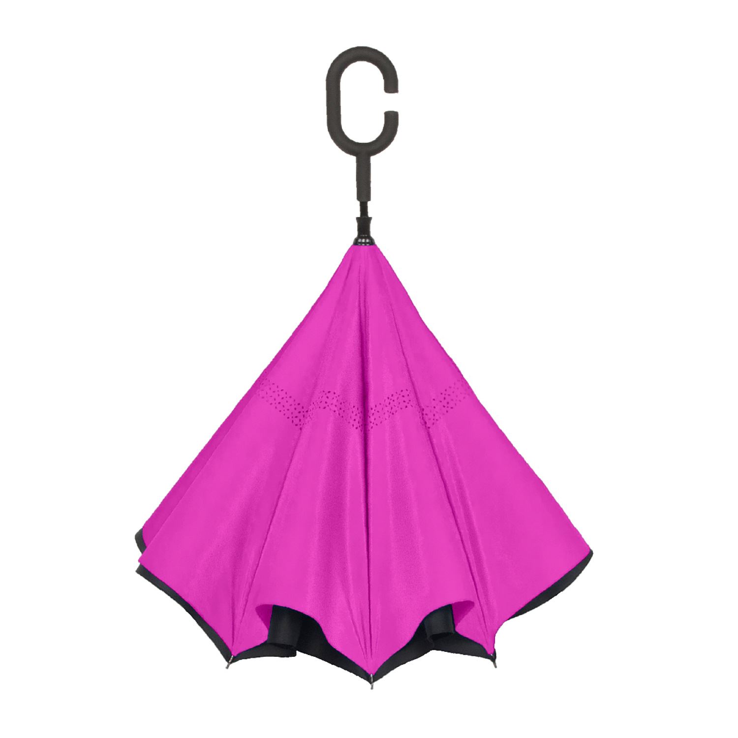 Picture of Shed Rain™ UnbelievaBrella® 48" Reverse-Close Manual Stick Umbrella (Solids)