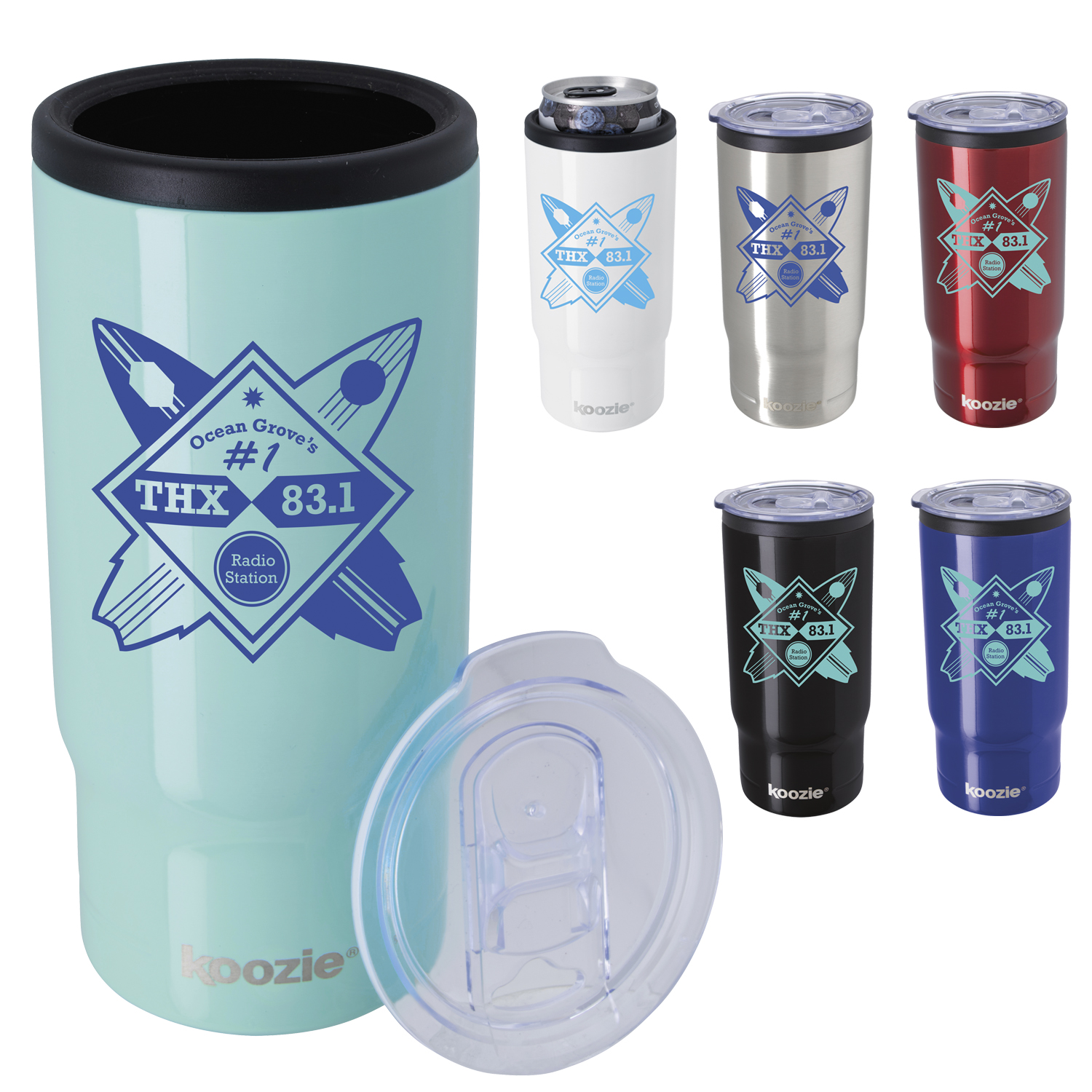 Picture of Koozie® Slim Triple Vacuum Tumbler - 15 oz.