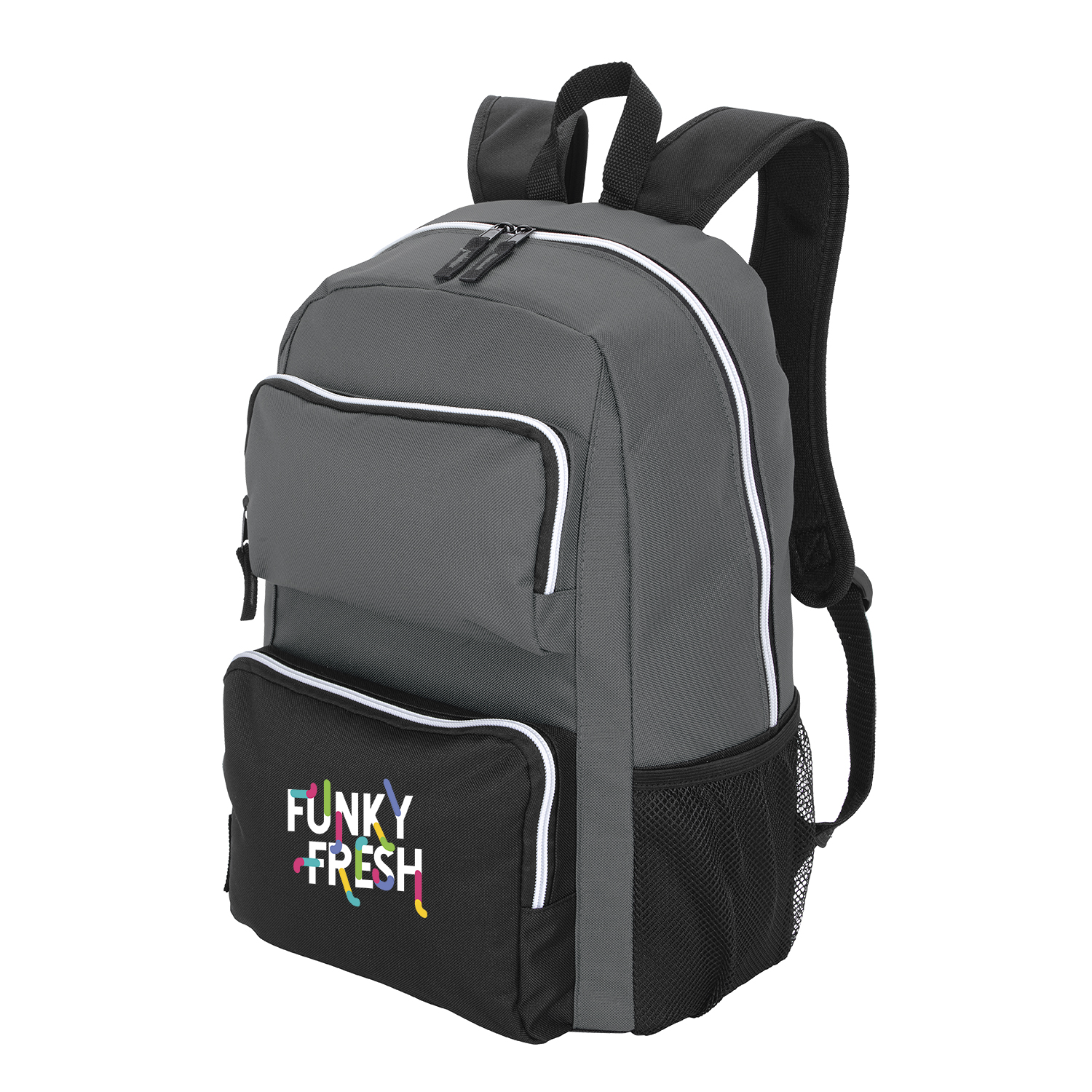 Picture of RPET Double-Pocket Computer Backpack