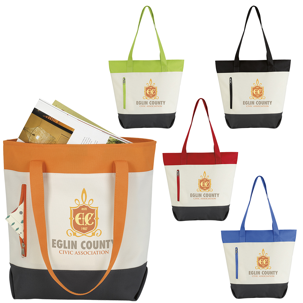Picture of Good Value™ Color Zip Tote