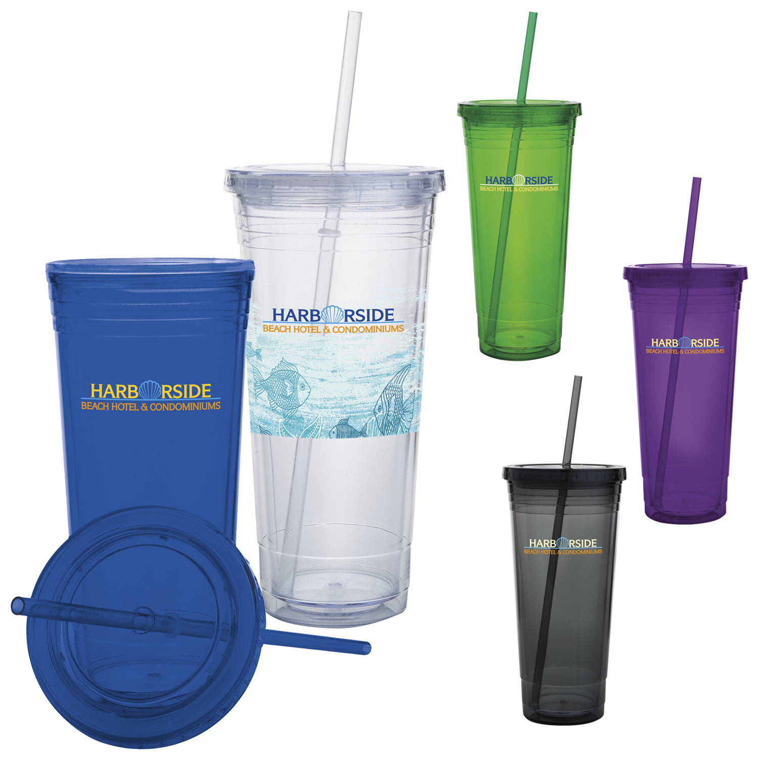Picture of Good Value™ Double Wall Acrylic Tumbler - 24 oz.